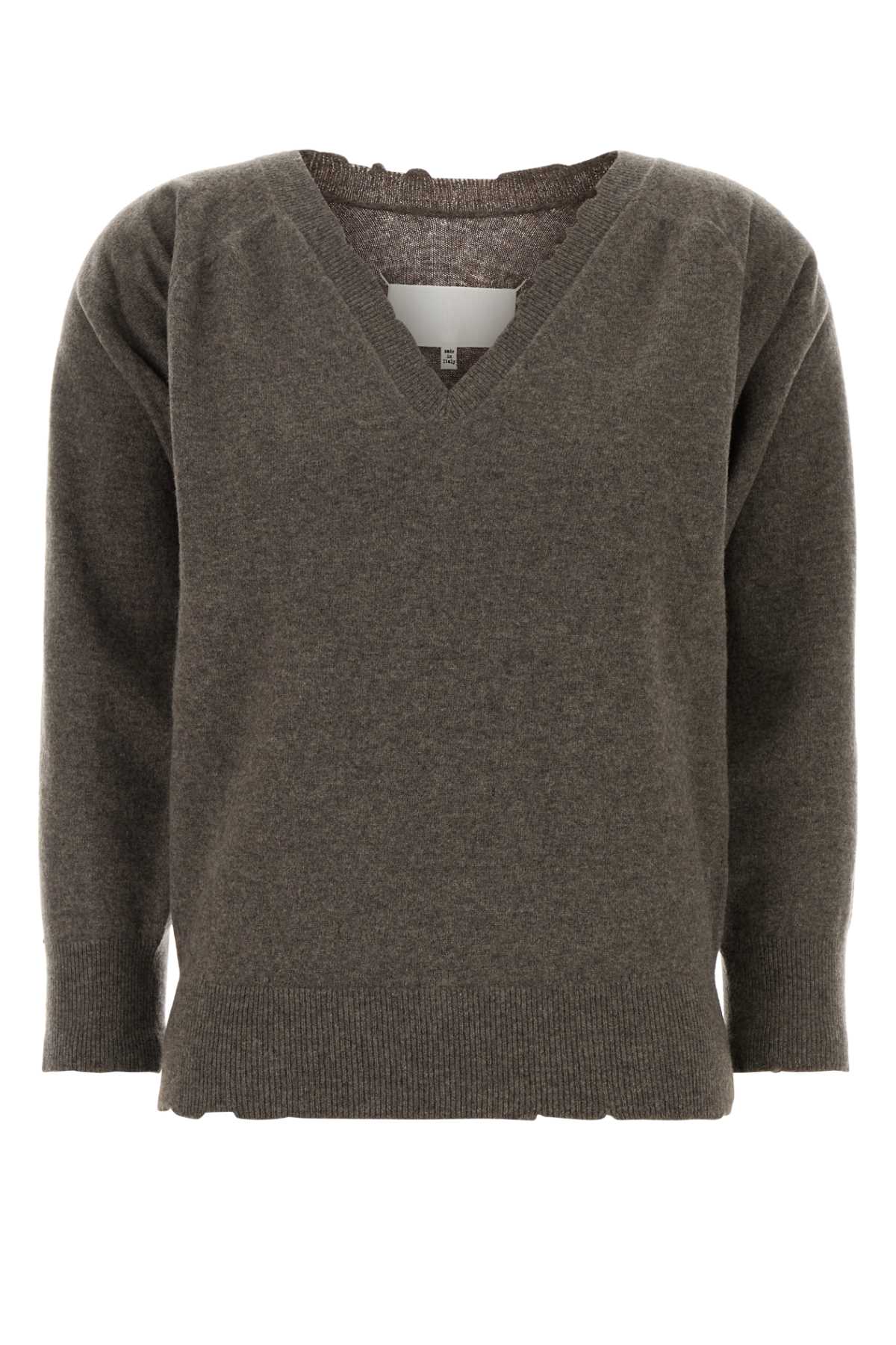 Maison Margiela Women Mud Wool Sweater MAISON MARGIELA