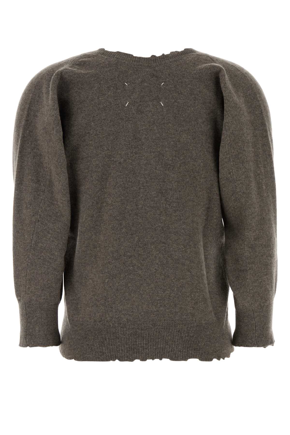 Maison Margiela Women Mud Wool Sweater MAISON MARGIELA