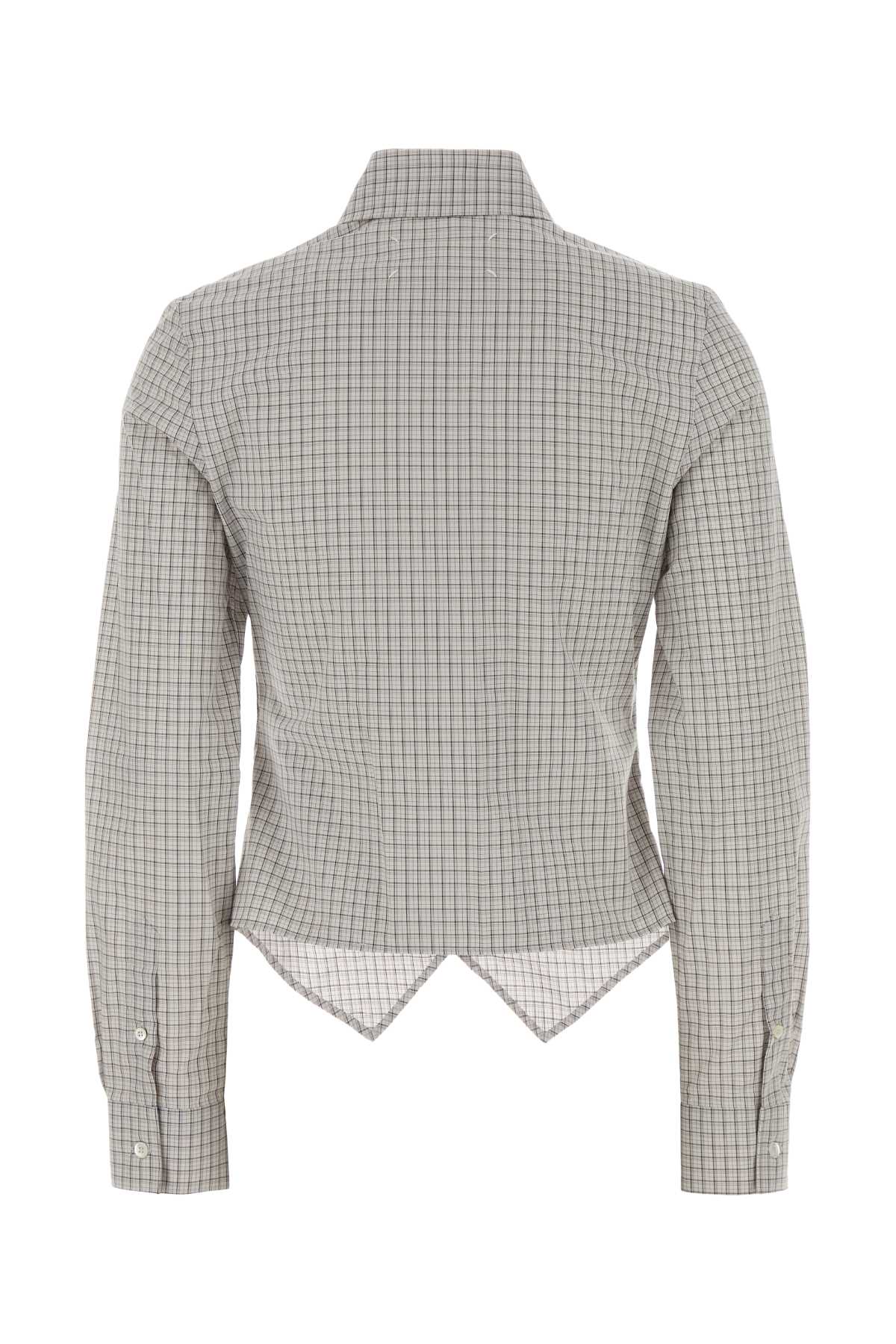 Maison Margiela Women Embroidered Cotton Shirt MAISON MARGIELA