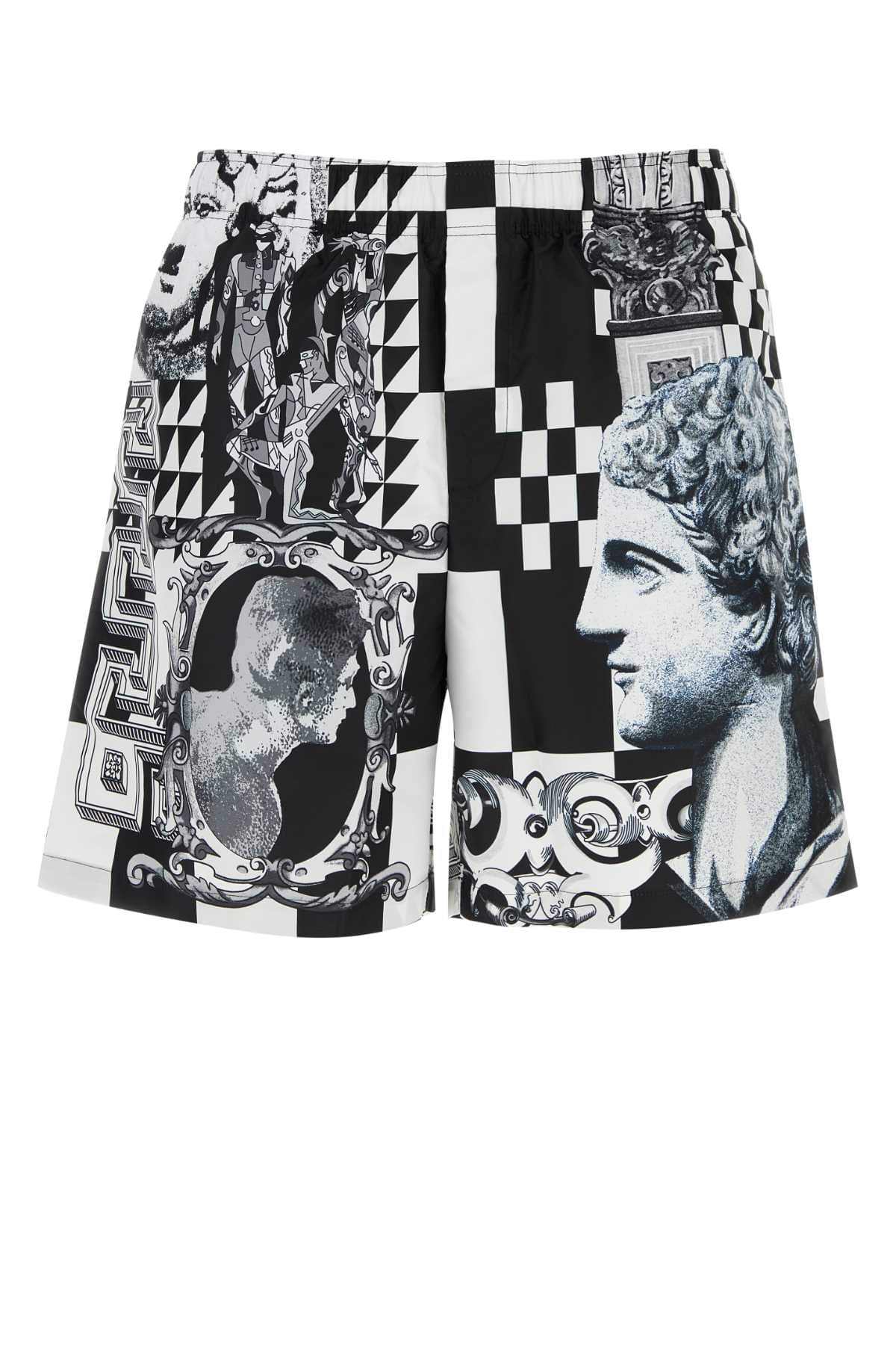 Versace Men Printed Polyester Swimming Shorts VERSACE