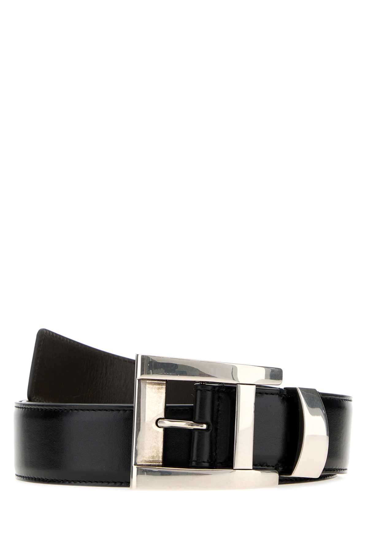 Versace Men Belt Leather Belt VERSACE