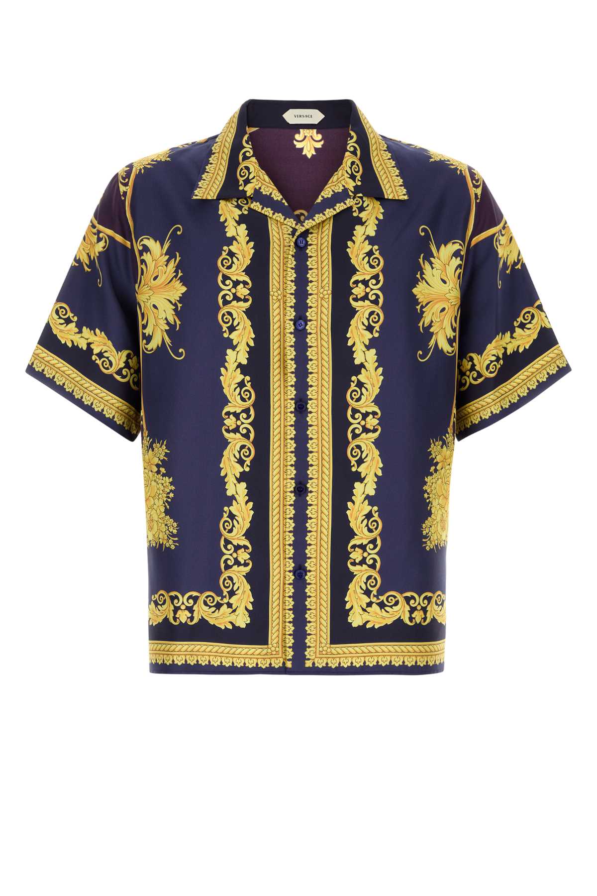 Versace Men Printed Twill Shirt VERSACE