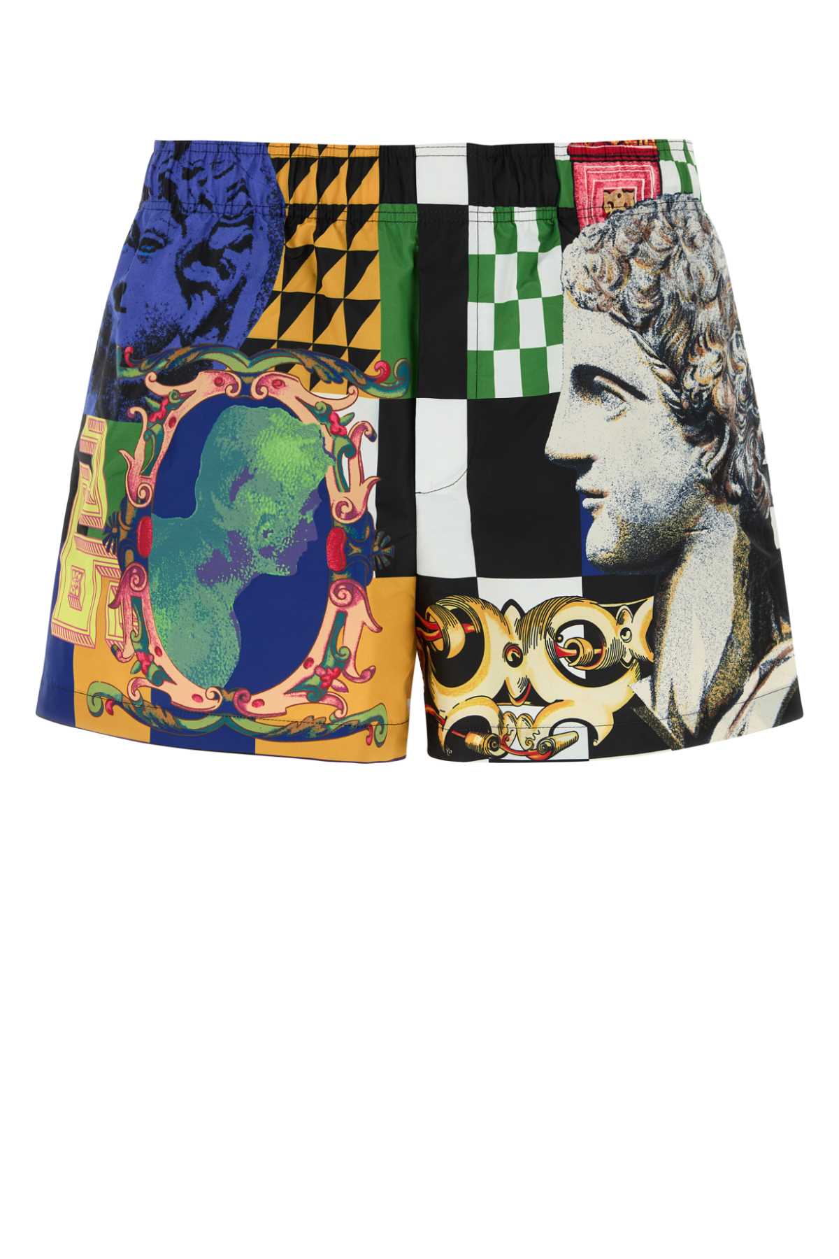 Versace Men Printed Polyester Swimming Shorts VERSACE
