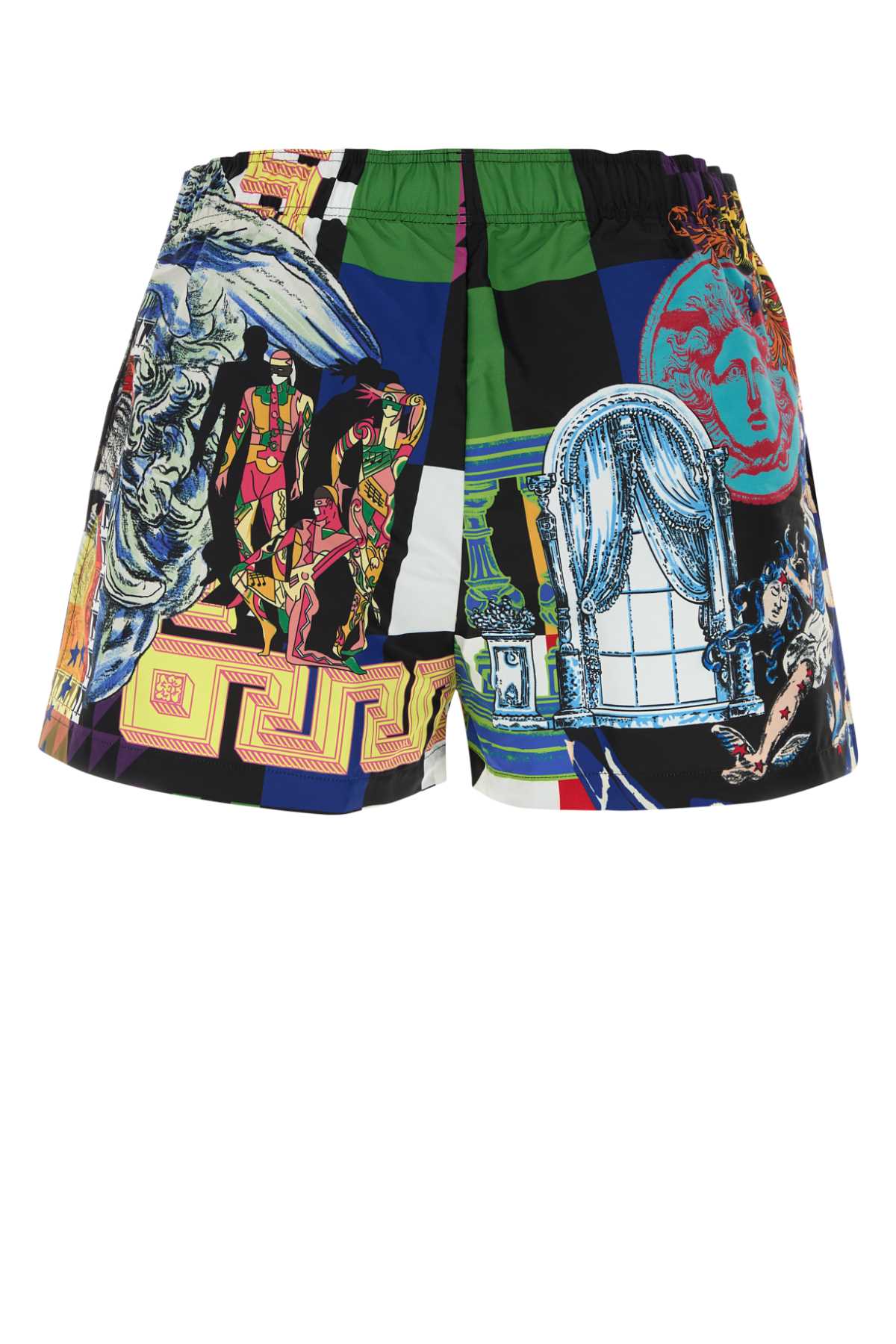Versace Men Printed Polyester Swimming Shorts VERSACE