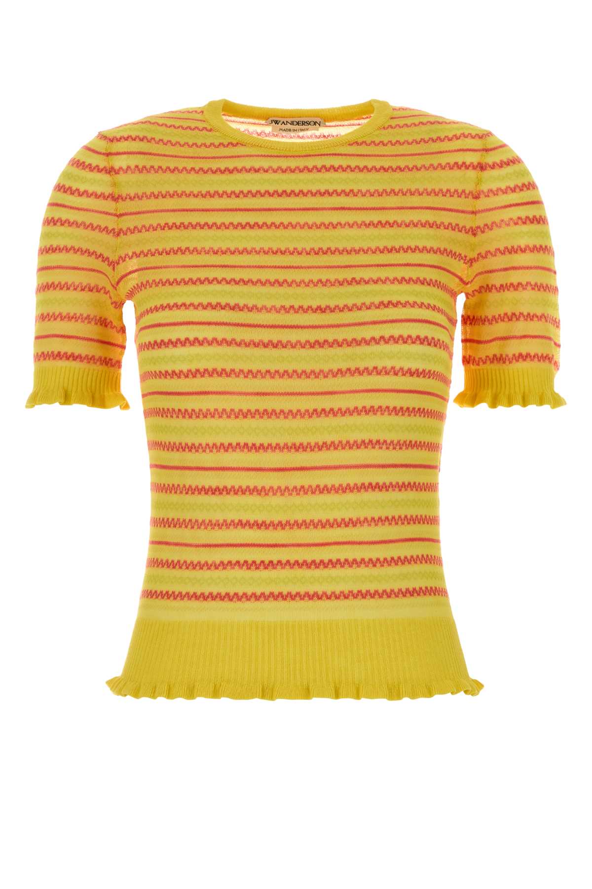 Jw Anderson Women Embroidered Knit Top J.W. ANDERSON