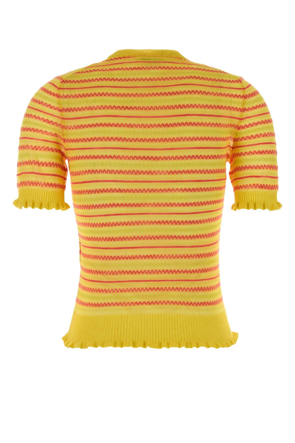 Jw Anderson Women Embroidered Knit Top J.W. ANDERSON