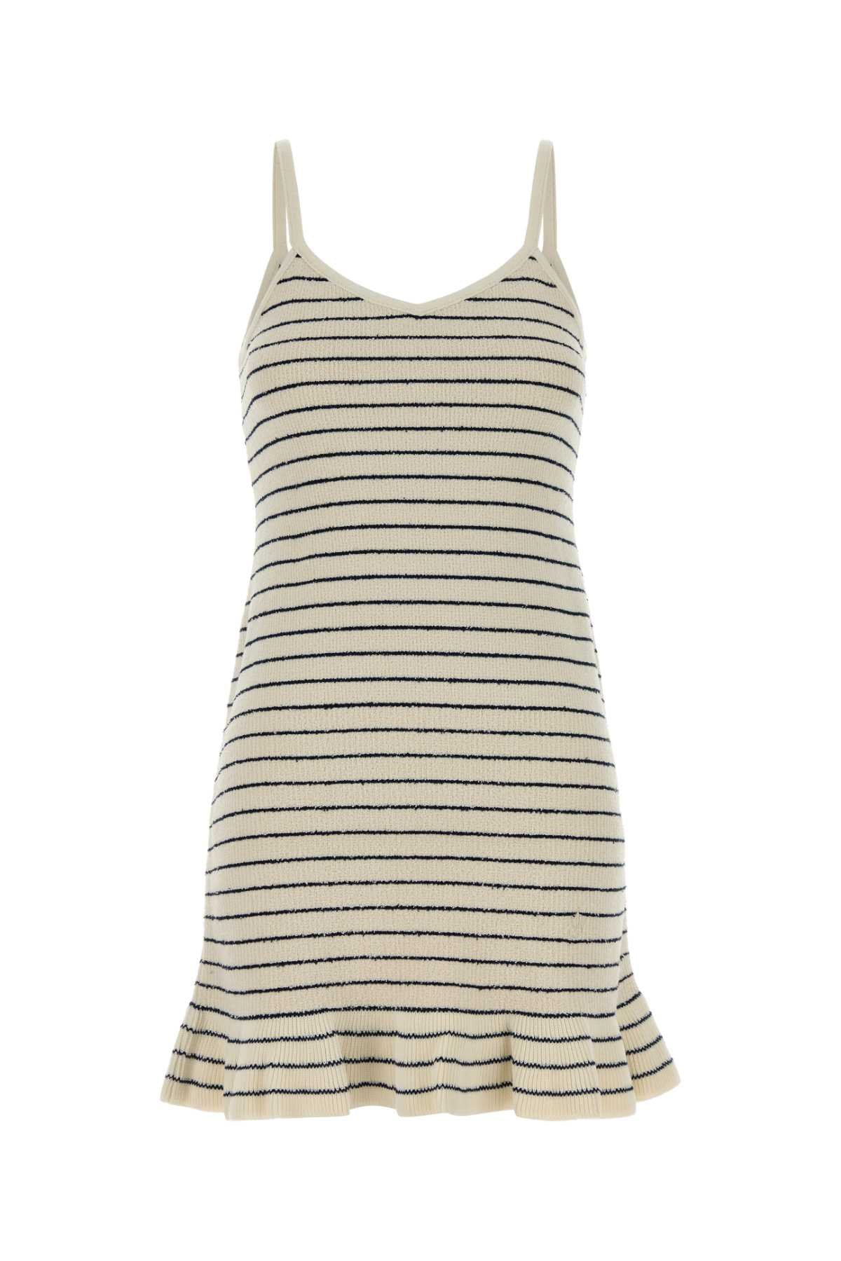 Jw Anderson Women Embroidered Cotton Blend Mini Dress J.W. ANDERSON