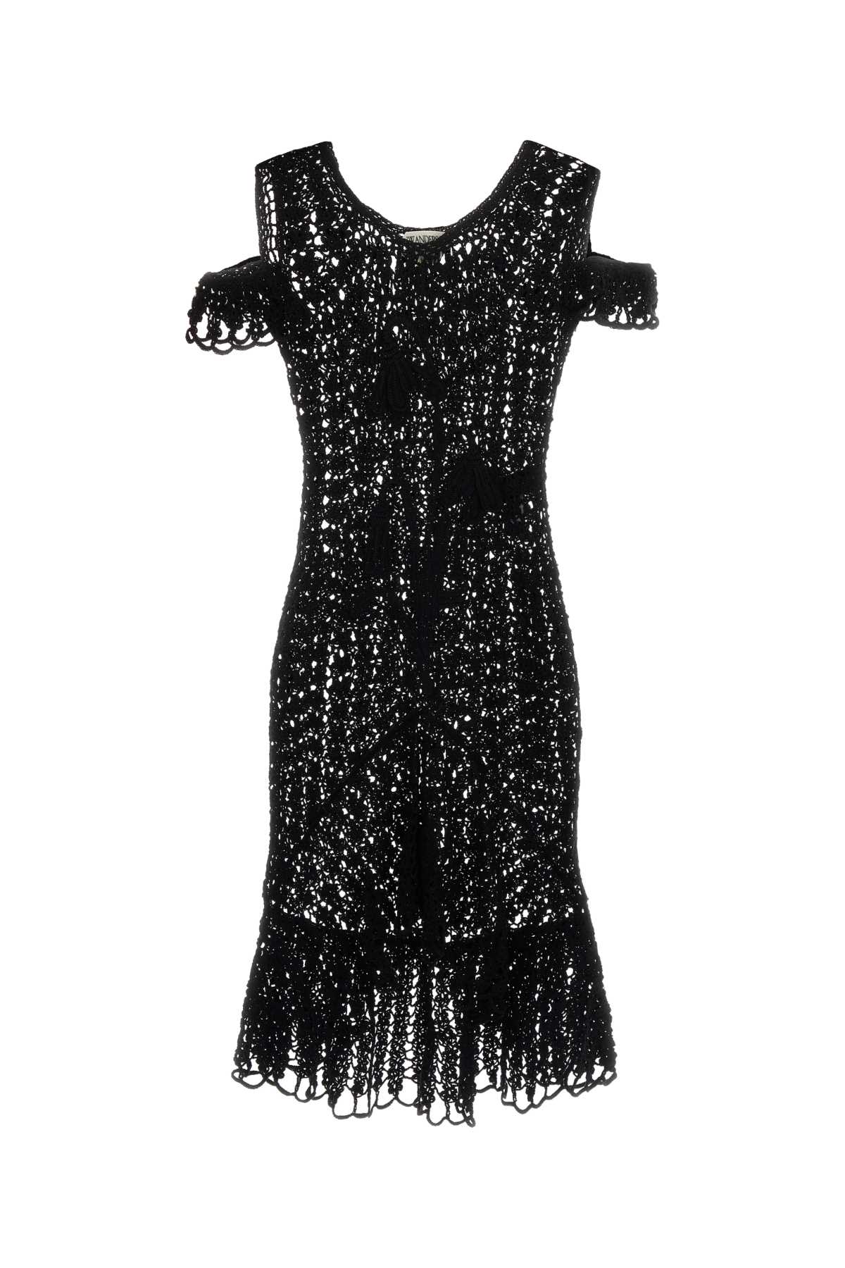 Jw Anderson Women Black Lace Dress J.W. ANDERSON