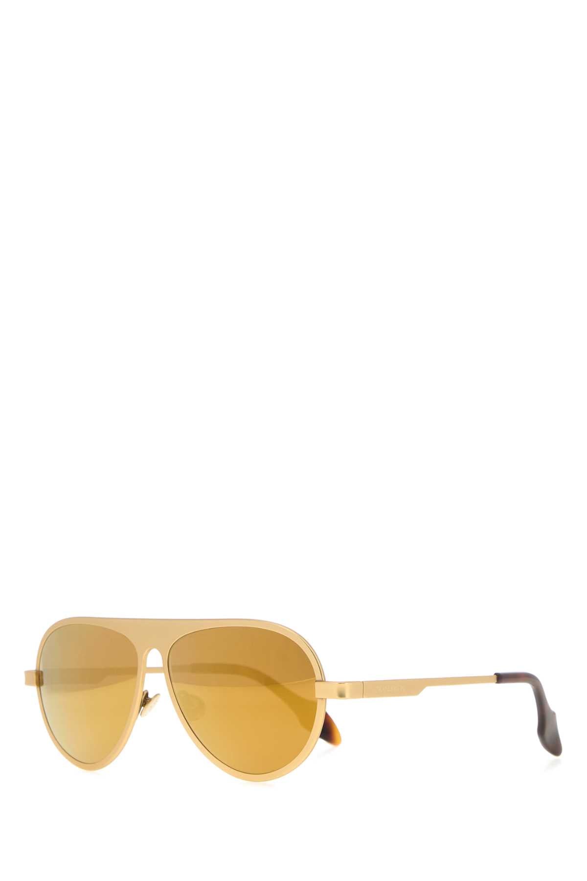Jw Anderson Men Gold Metal Sunglasses J.W. ANDERSON