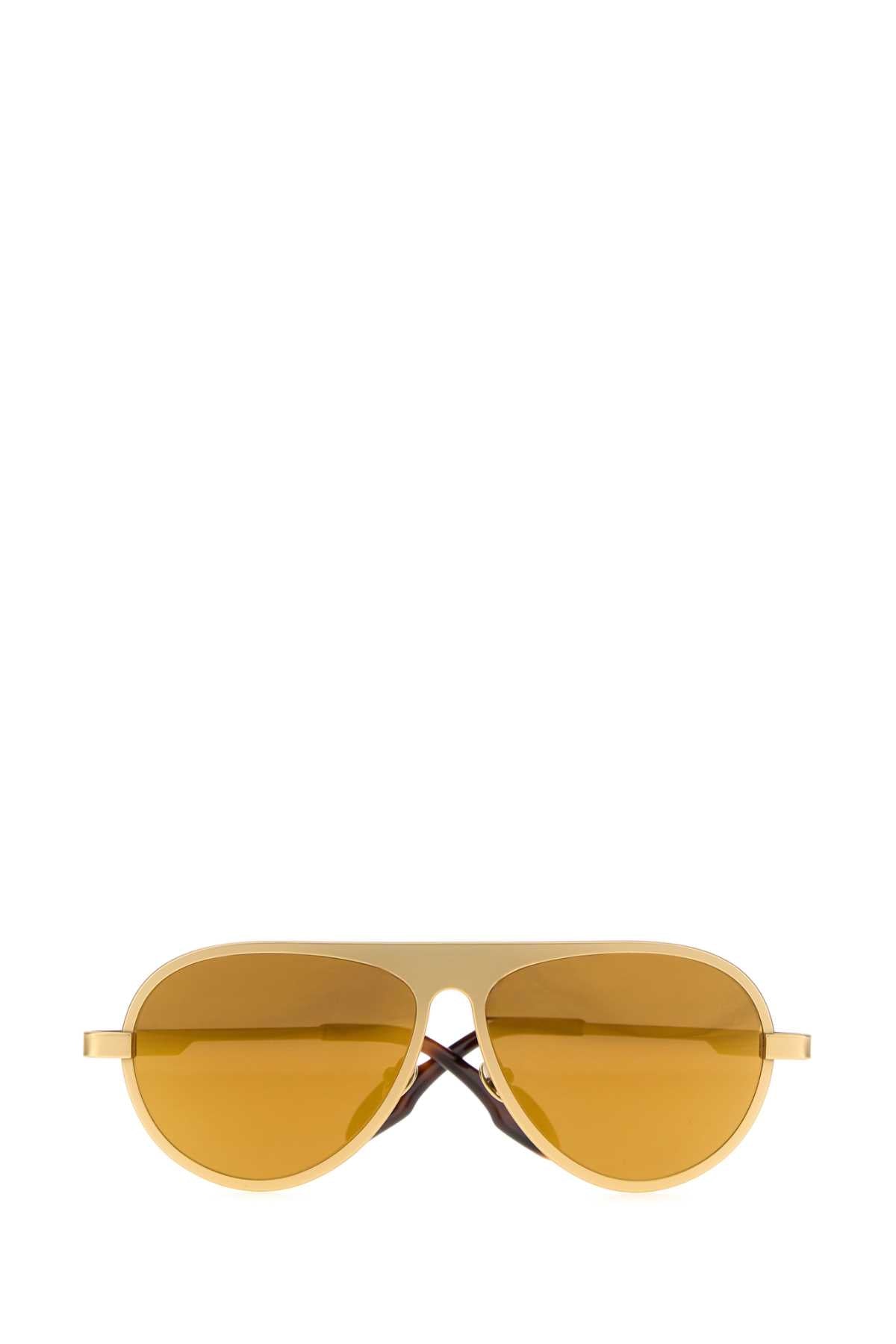 Jw Anderson Men Gold Metal Sunglasses J.W. ANDERSON