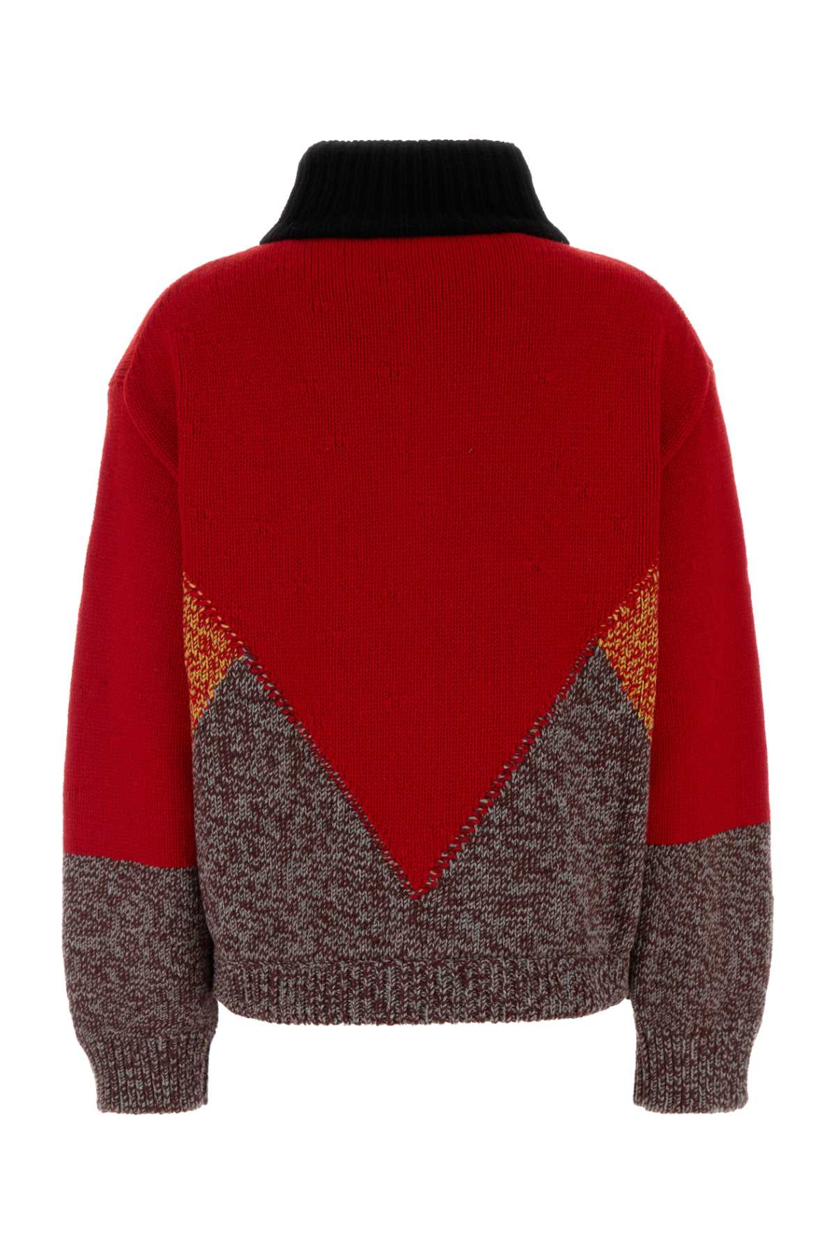 Marni Women Multicolor Wool Blend Cardigan MARNI