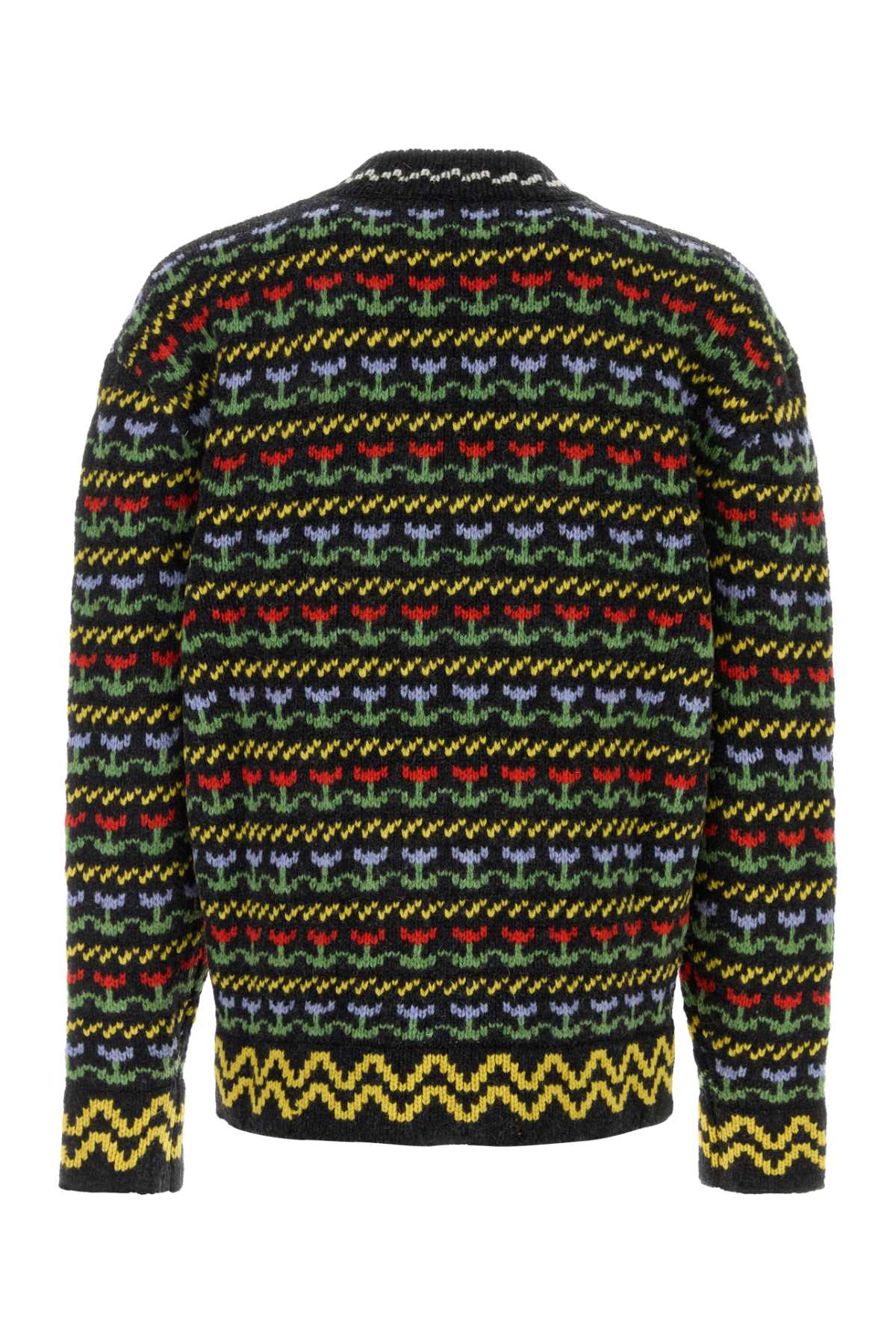 Marni Men Embroidered Wools Sweater MARNI