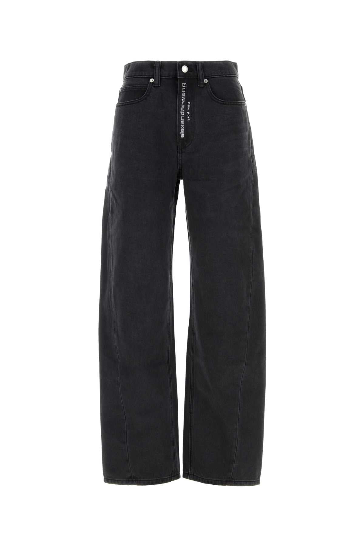 Alexander Wang Women Black Denim Jeans ALEXANDER WANG