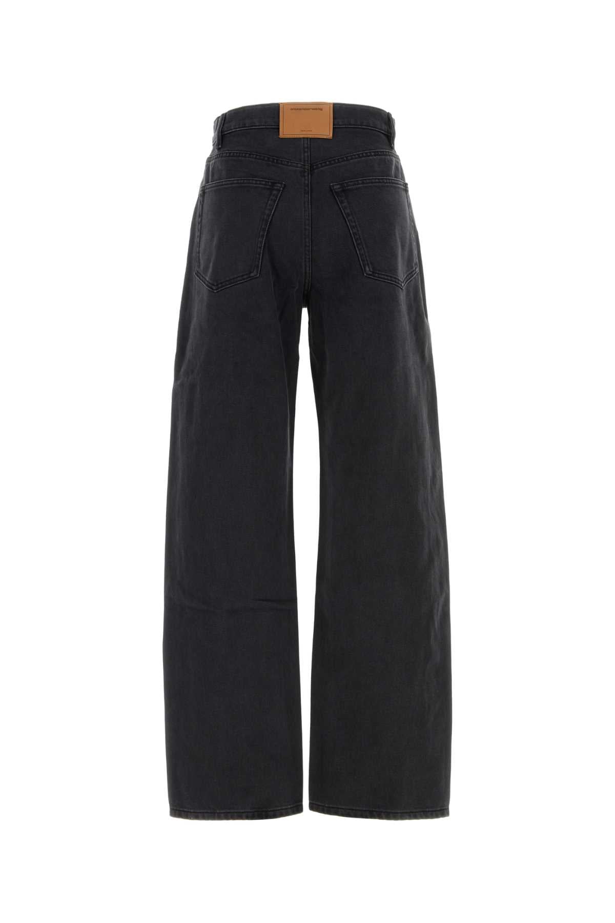 Alexander Wang Women Black Denim Jeans ALEXANDER WANG