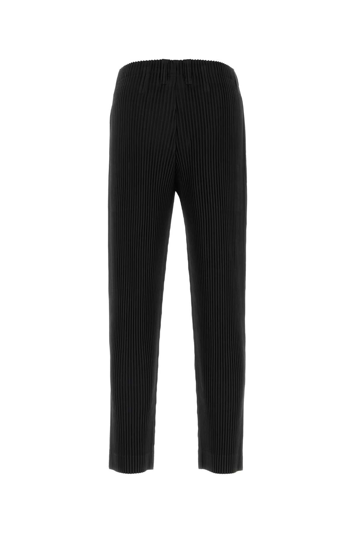 Homme Plisse' Issey Miyake Men Black Polyester Pant HOMME PLISSE ISSEY MIYAKE