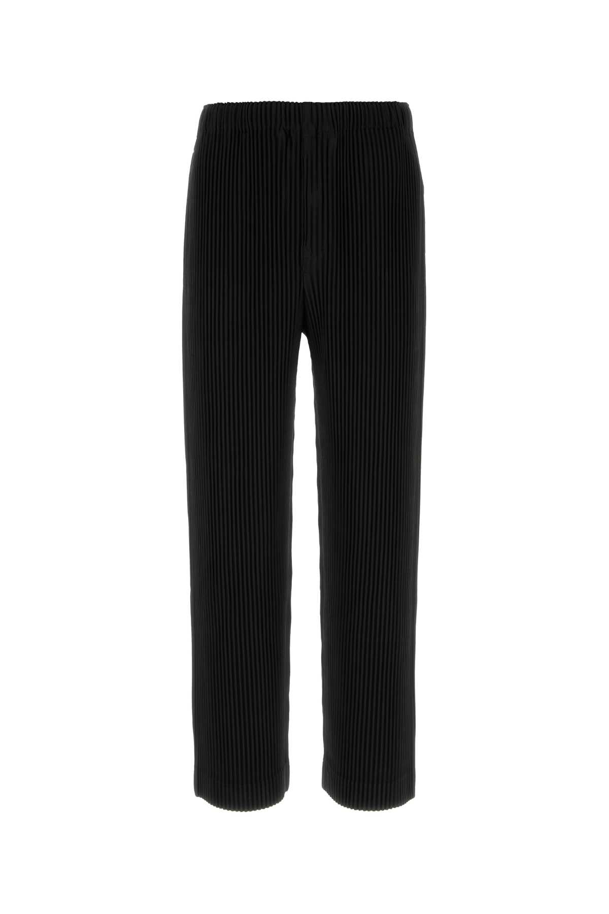 Homme Plisse' Issey Miyake Men Black Polyester Pant HOMME PLISSE ISSEY MIYAKE