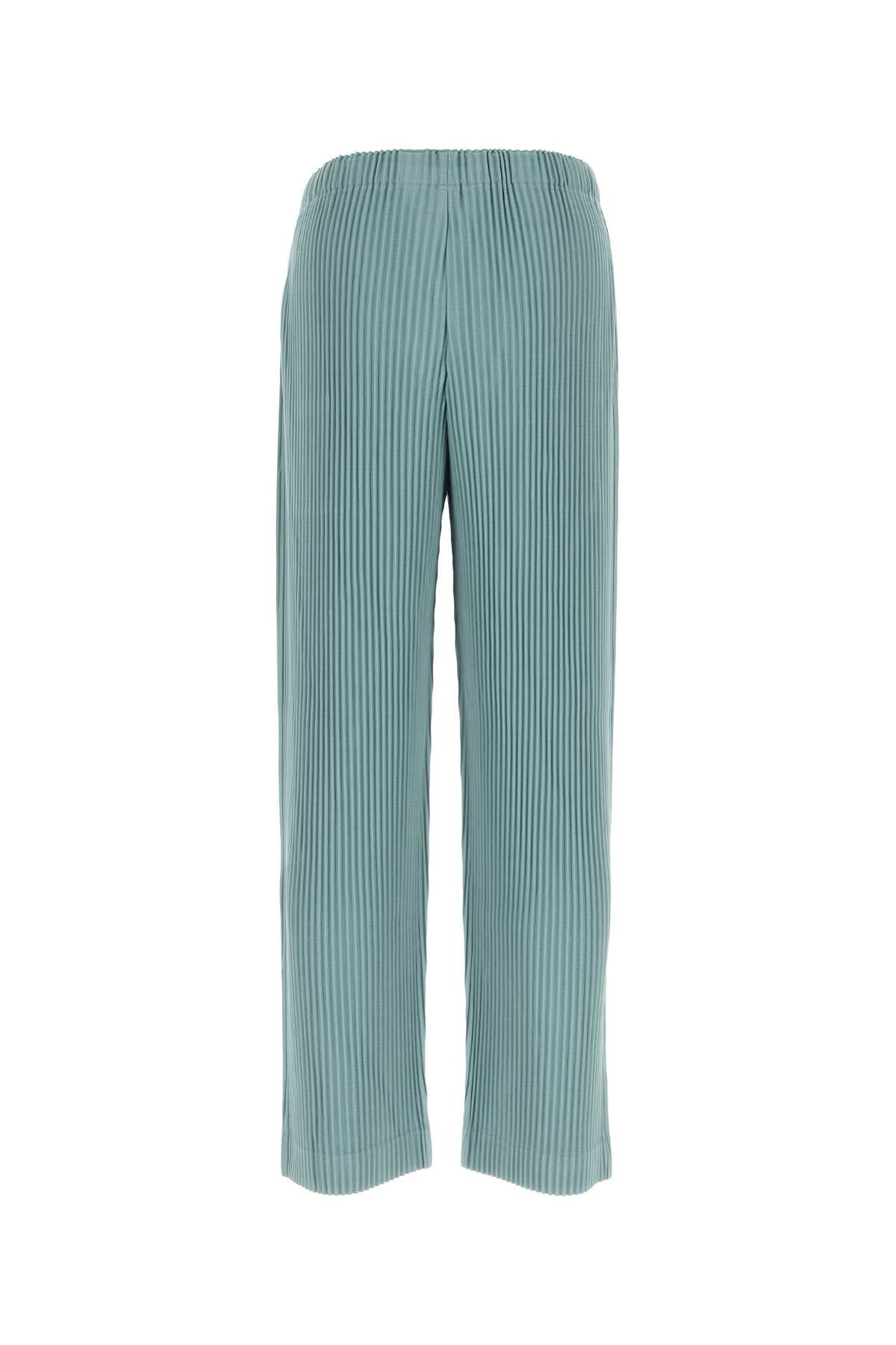 Homme Plisse' Issey Miyake Men Light-Blue Polyester Pant HOMME PLISSE ISSEY MIYAKE