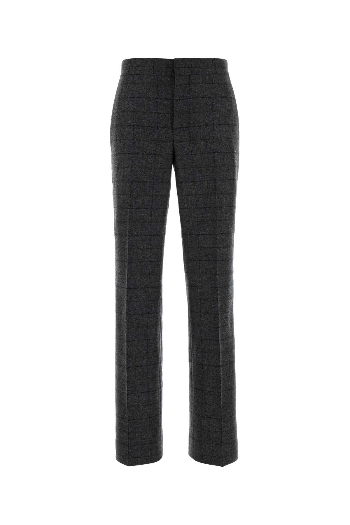 Moschino Women Embroidered Wool Pant MOSCHINO