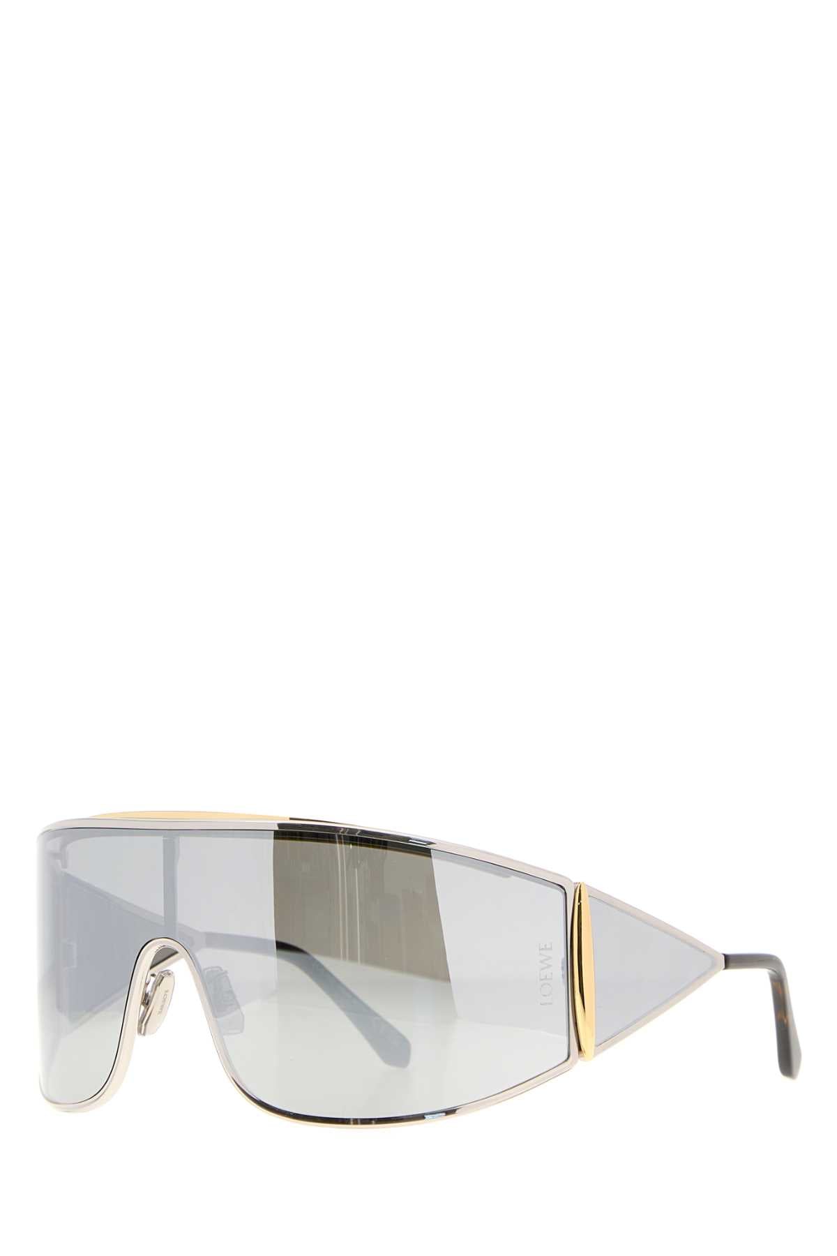 Loewe Unisex Silver Metal Sunglasses LOEWE