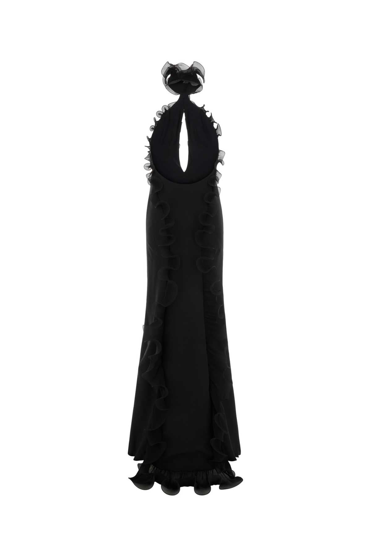 Tom Ford Women Black Crepe Long Dress TOM FORD