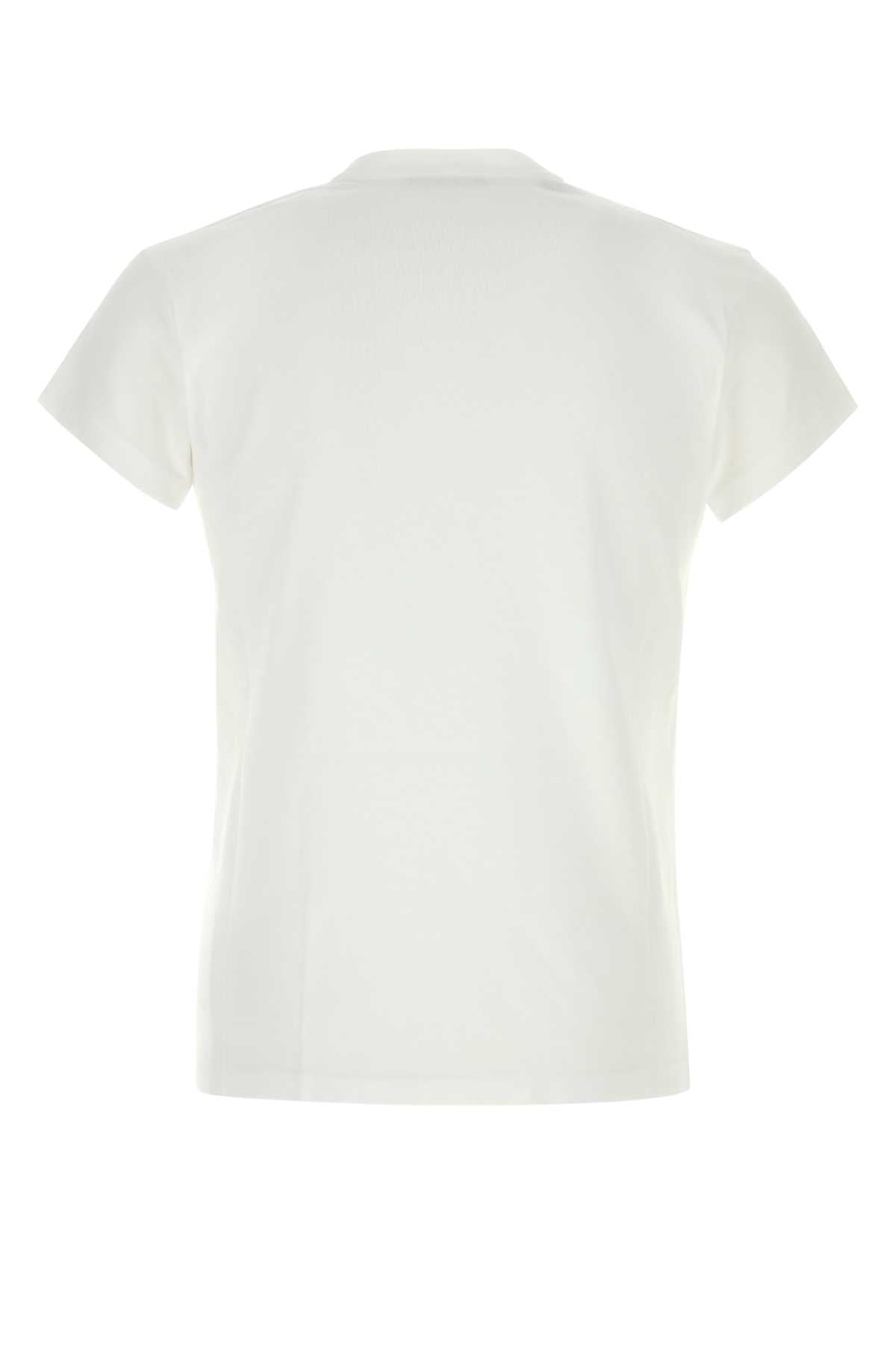 Tom Ford Men White Cotton T-Shirt TOM FORD