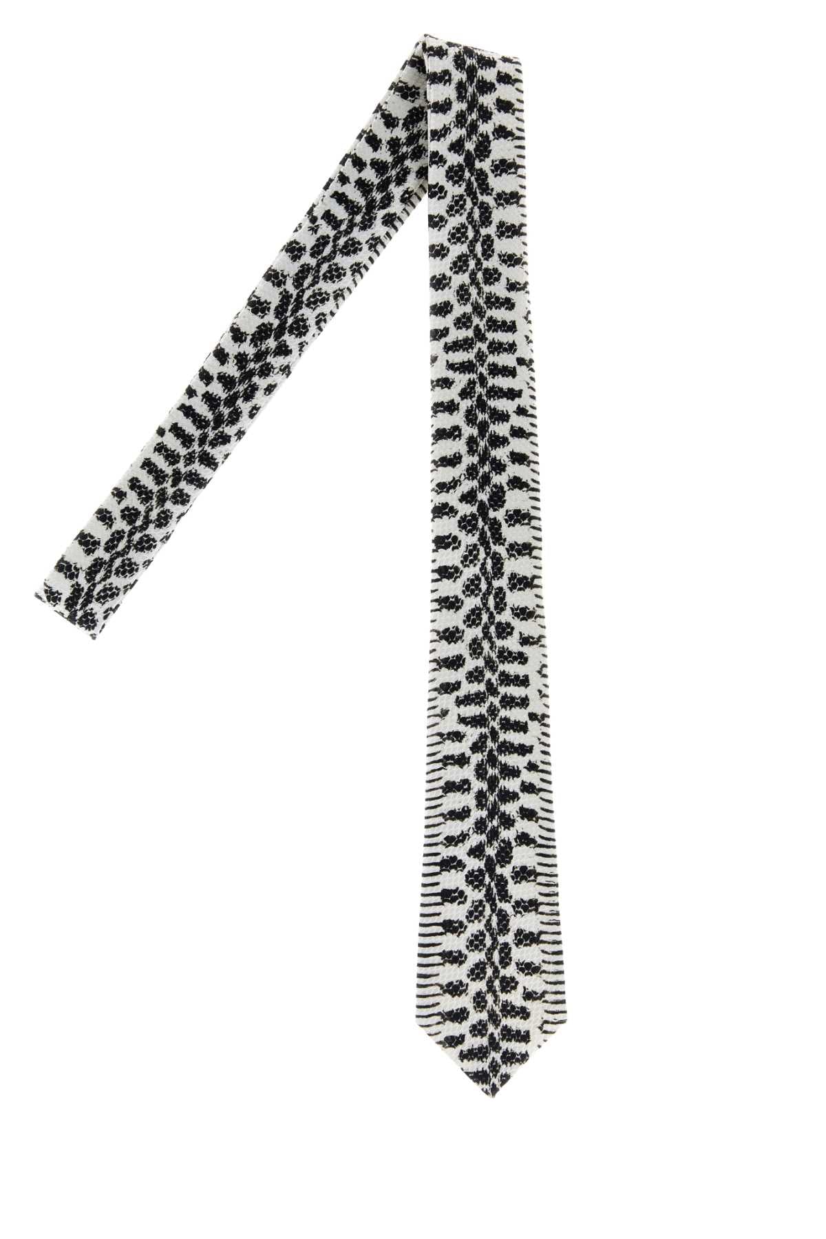 Tom Ford Men Printed Silk Tie TOM FORD