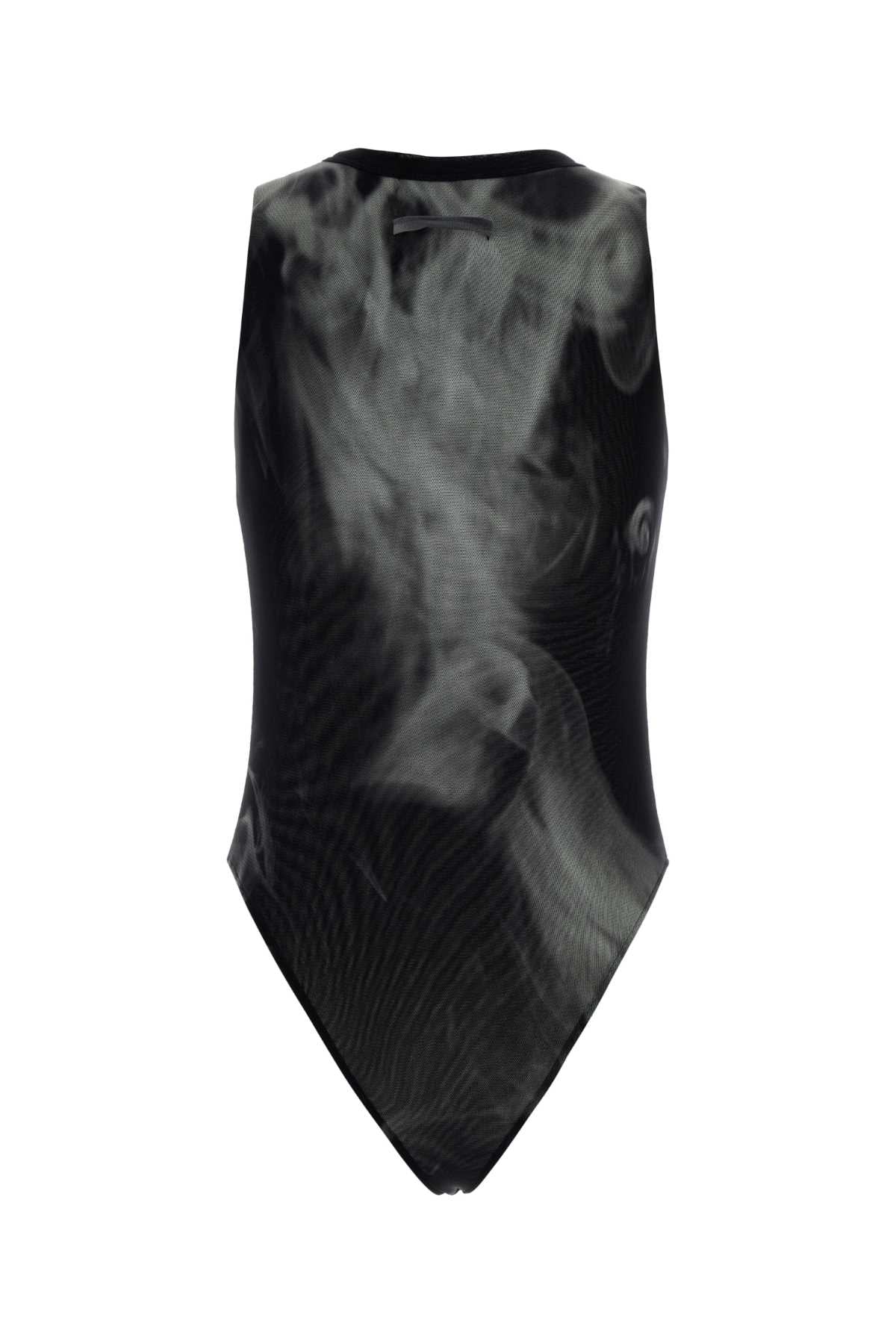 Jean Paul Gaultier Women Printed Tulle Bodysuit JEAN PAUL GAULTIER