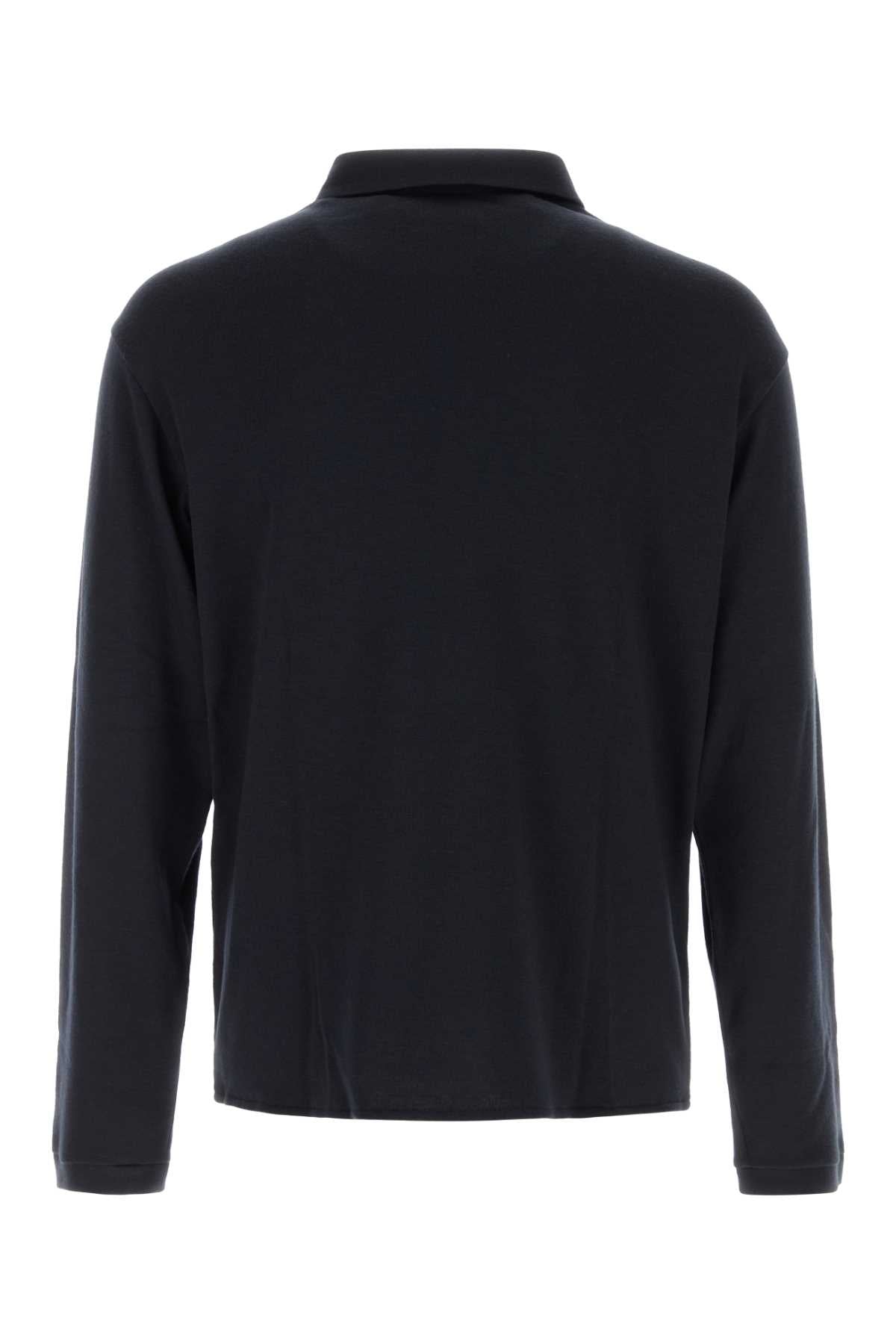 Giorgio Armani Men Midnight Blue Cashmere Shirt GIORGIO ARMANI