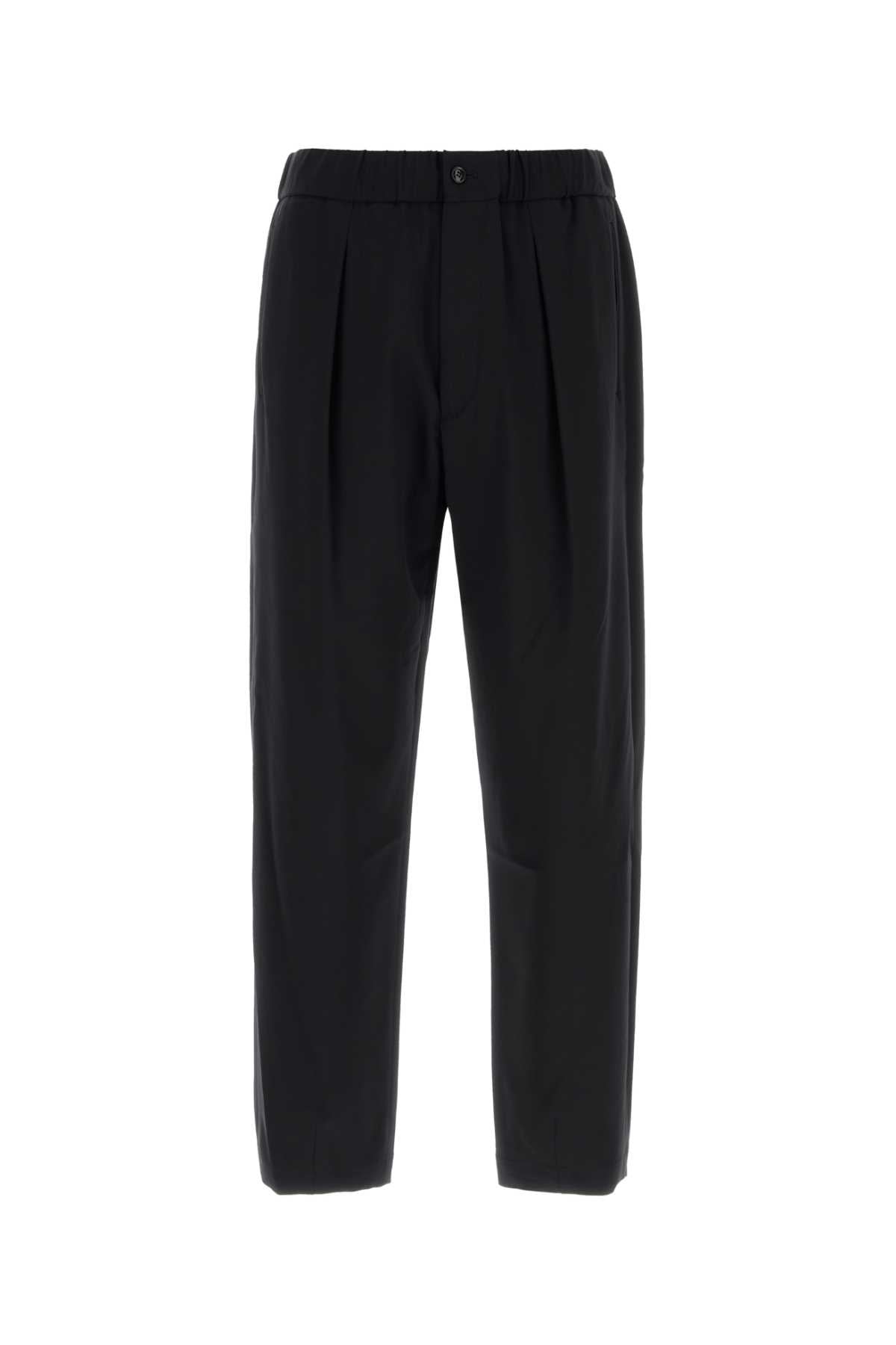 Giorgio Armani Men Black Twill Chino Pant
