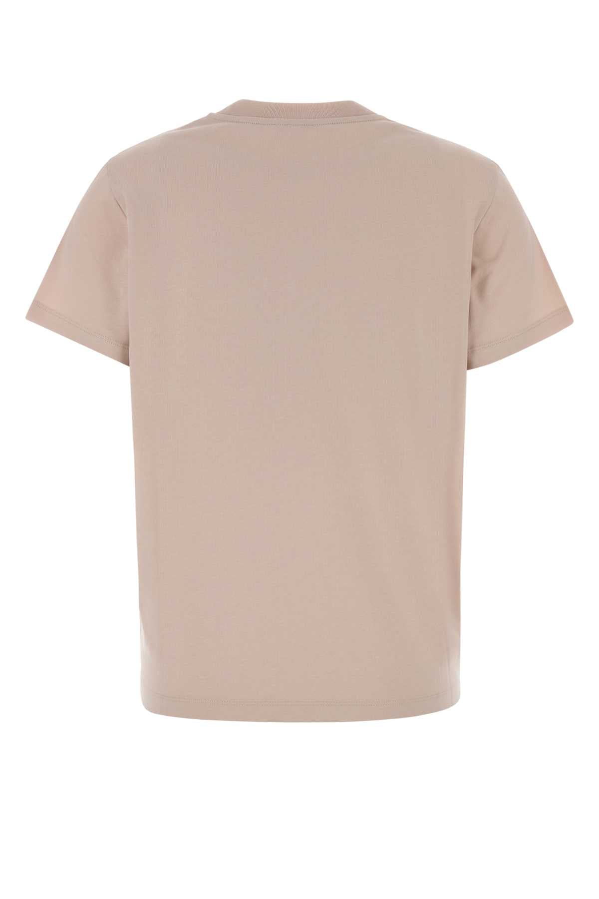 Moncler Women Pink Cotton T-Shirt MONCLER