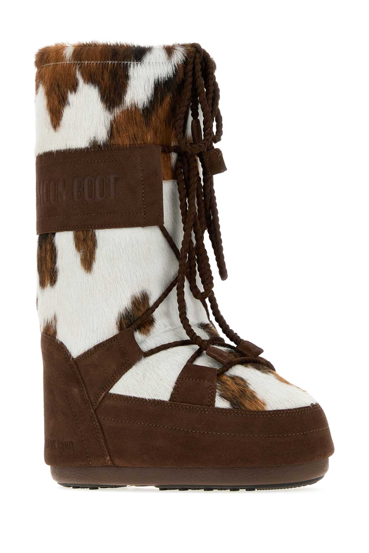 Moon Boot Unisex Printed Calf Hair Icon Boots MOON BOOT