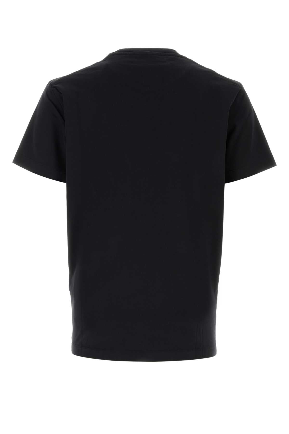 Dsquared Men Black Cotton T-Shirt DSQUARED2