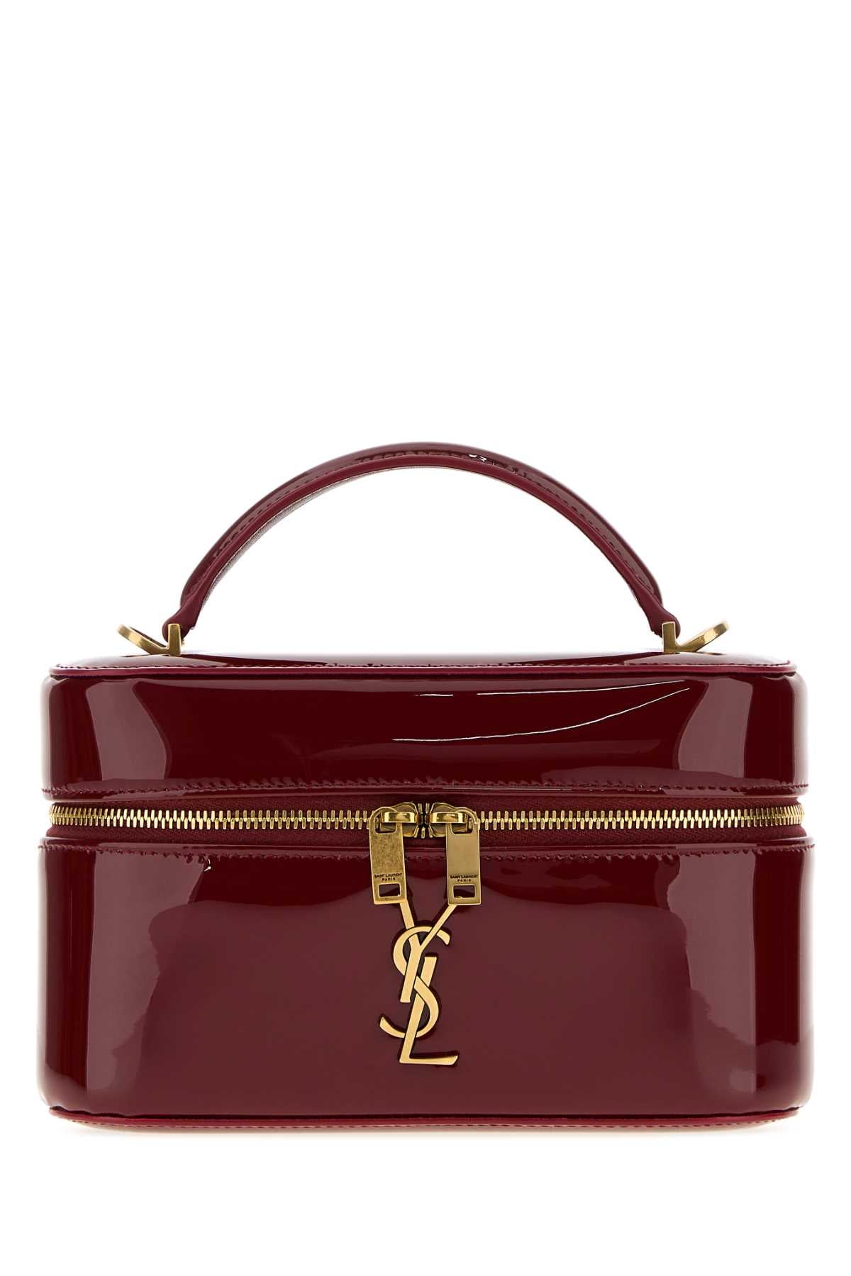 Saint Laurent Women Tiziano Red Leather Gaby Handbag SAINT LAURENT