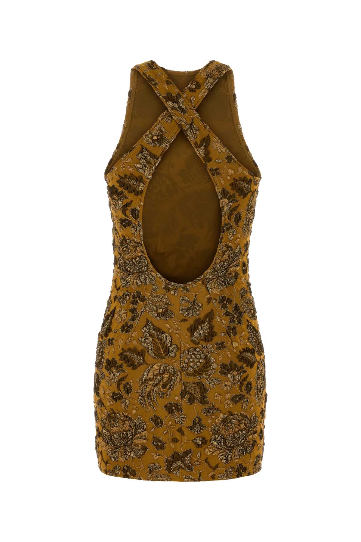 Saint Laurent Women Embroidered Jersey Dress SAINT LAURENT