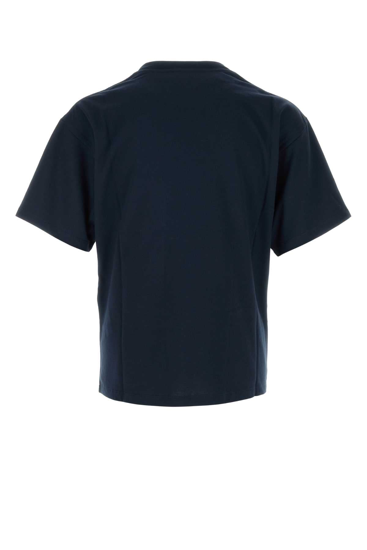 Saint Laurent Men Navy Blue Cotton And Modal T-Shirt SAINT LAURENT