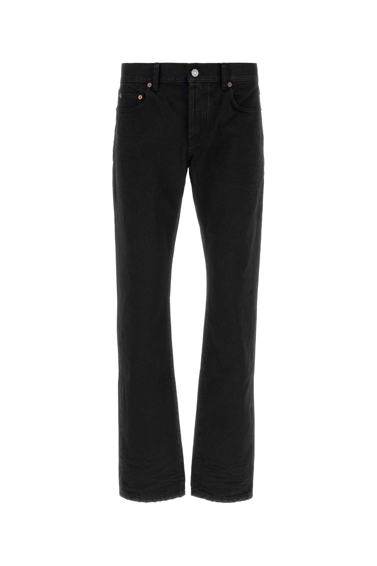 Saint Laurent Men Black Denim Jeans SAINT LAURENT