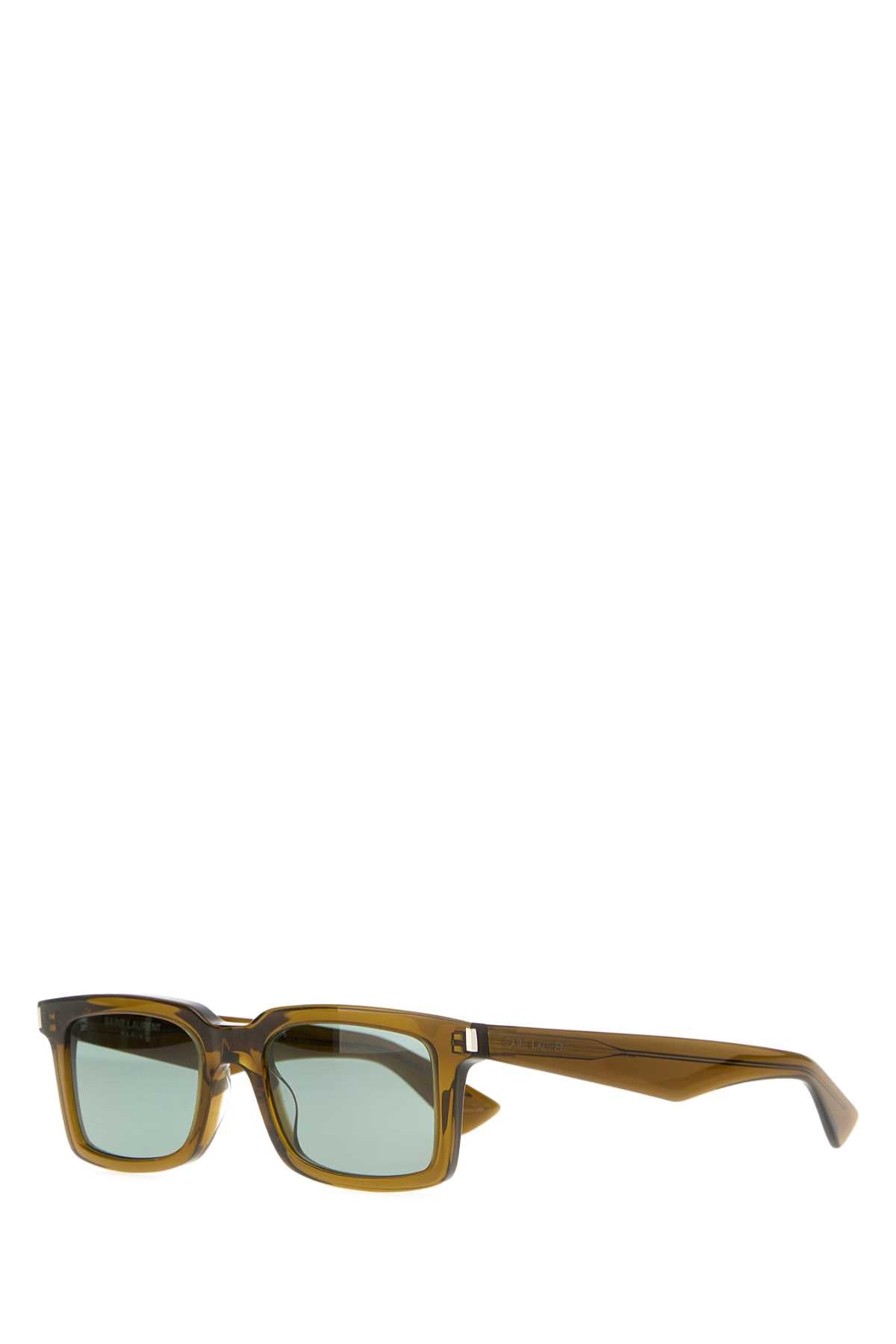 Saint Laurent Men Brown Acetate Sl 860 Sunglasses SAINT LAURENT