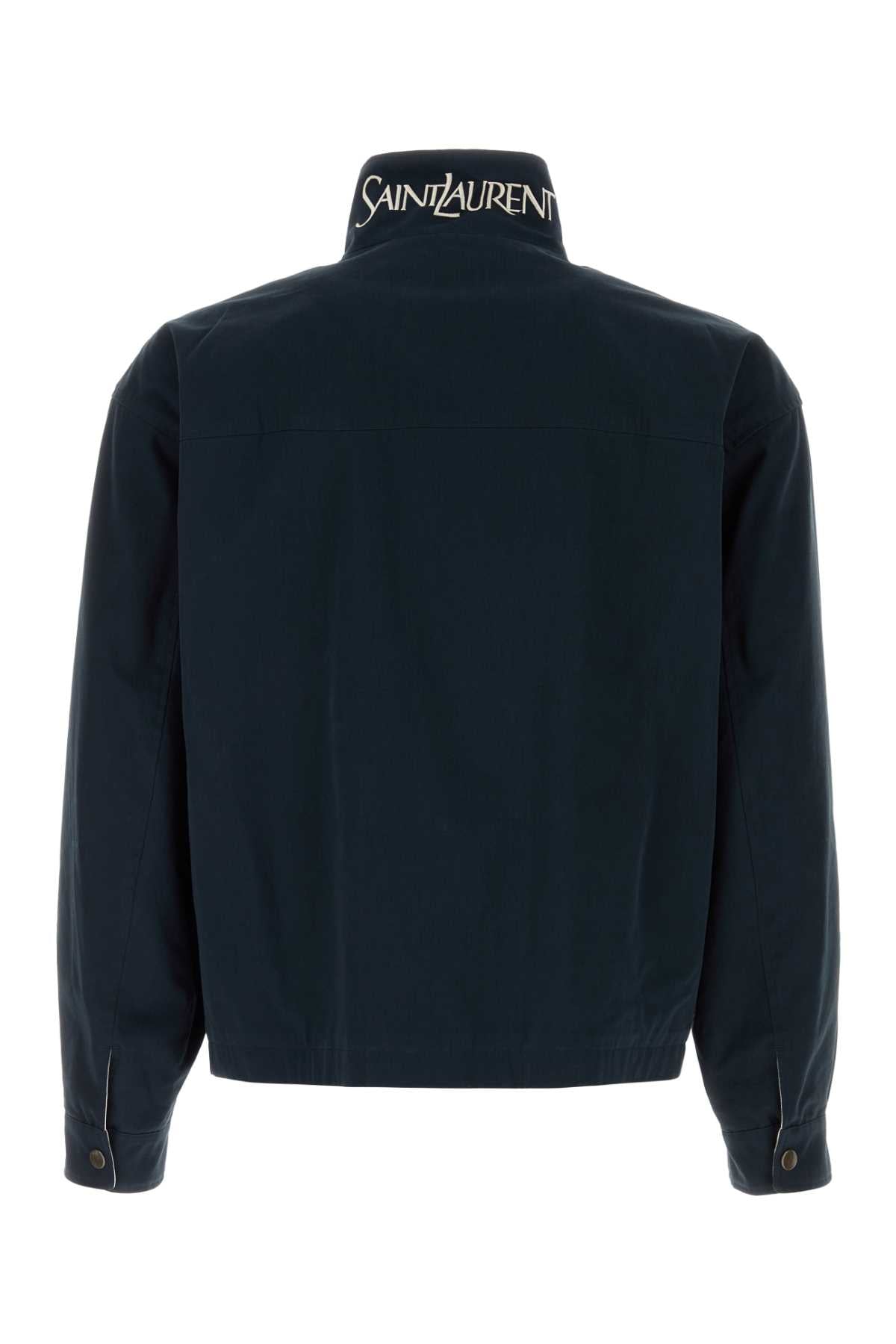 Saint Laurent Men Blouson Reversible Avec Broder SAINT LAURENT