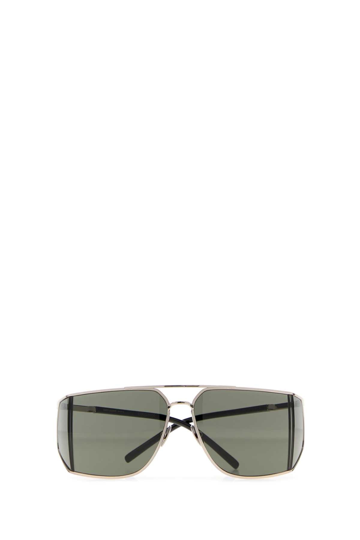 Saint Laurent Women Silver Metal Sl 750 Sunglasses SAINT LAURENT