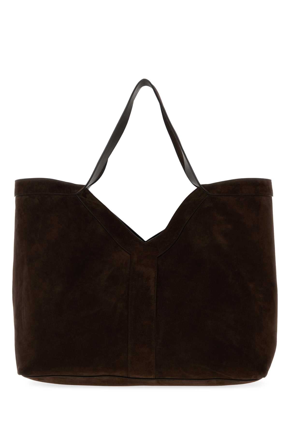 Saint Laurent Men Ysl Bv Y Large Tote Light Sued SAINT LAURENT
