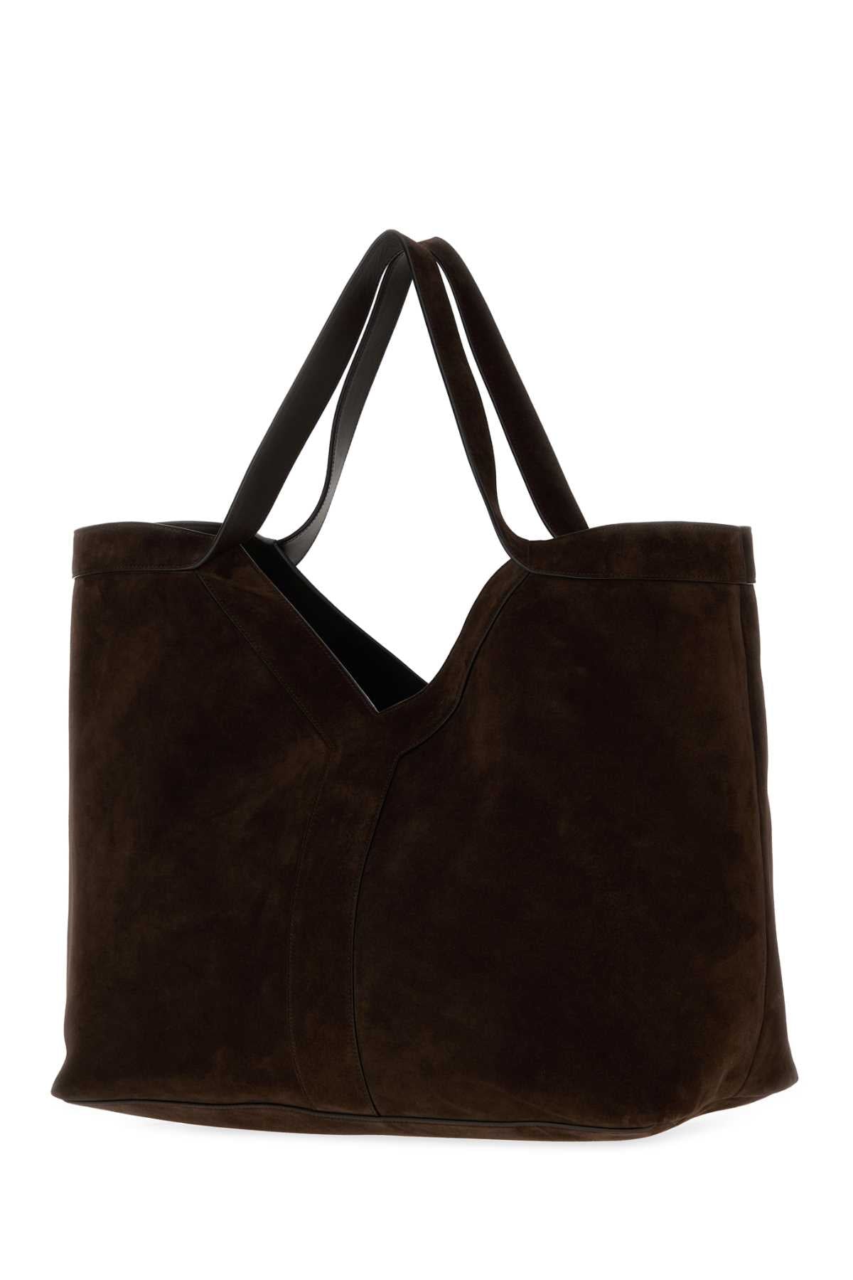 Saint Laurent Men Ysl Bv Y Large Tote Light Sued SAINT LAURENT