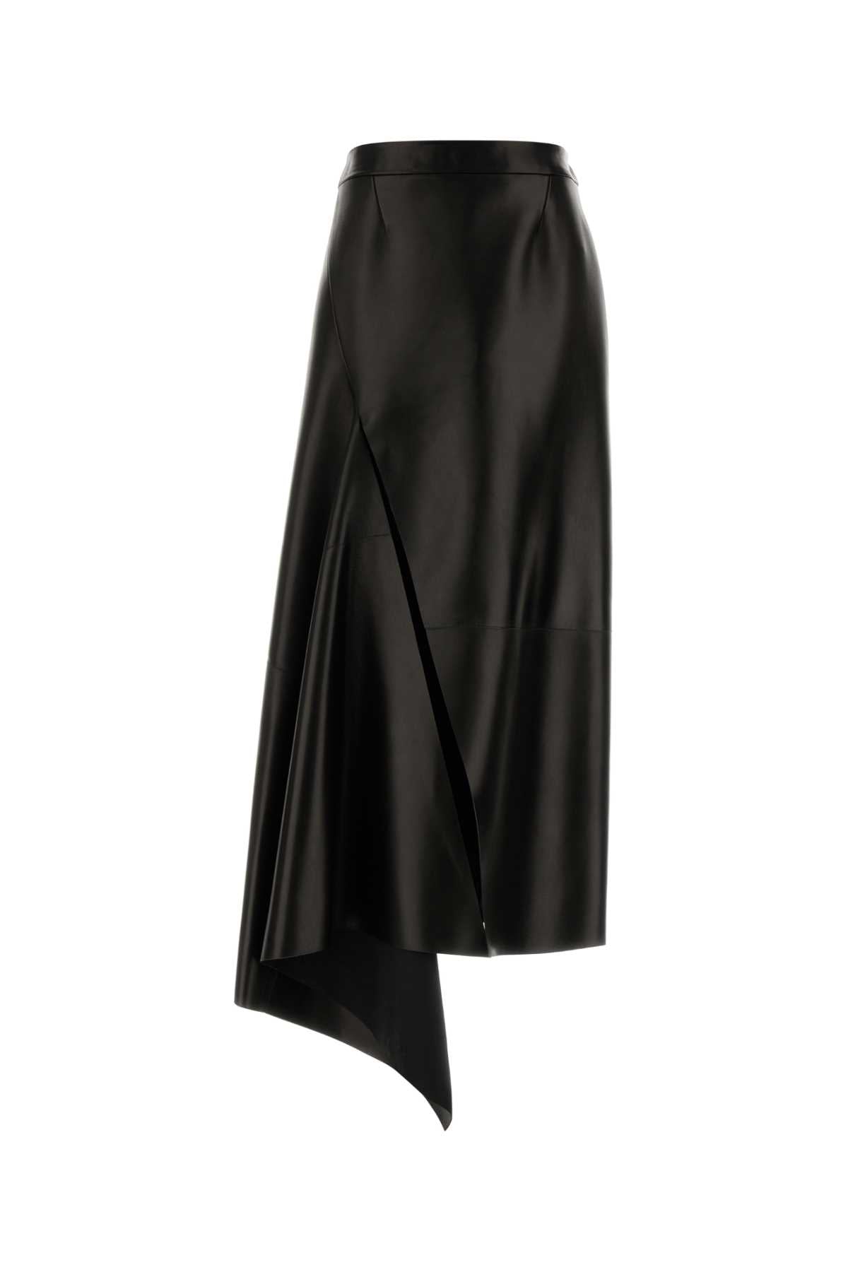 Givenchy Women Black Leather Skirt GIVENCHY