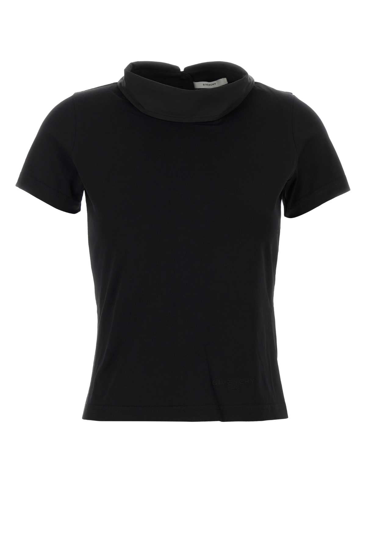 Givenchy Women Black Jersey T-Shirt GIVENCHY