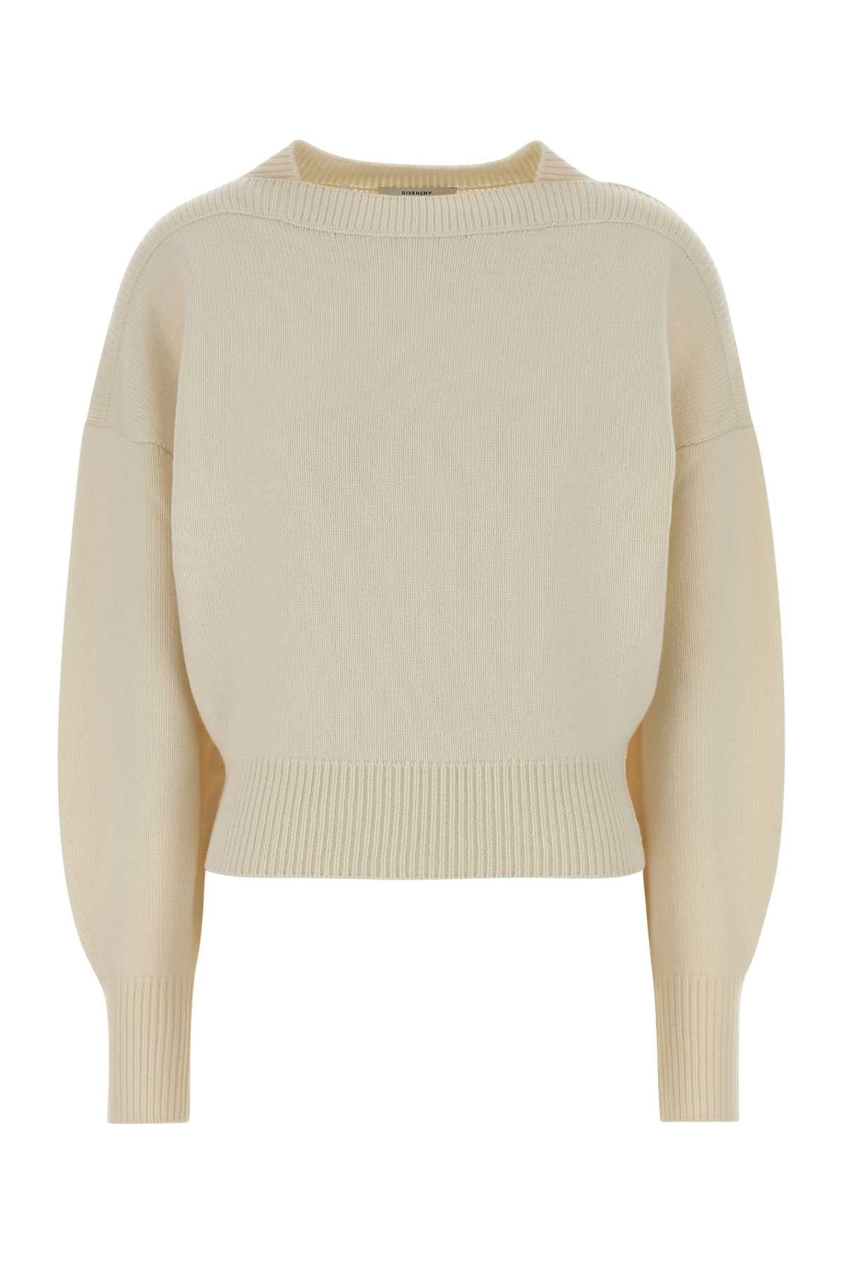 Givenchy Women Ivory Wool Sweater GIVENCHY