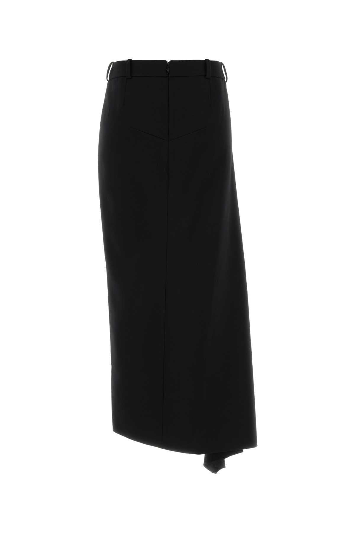 Givenchy Women Black Wool Skirt GIVENCHY