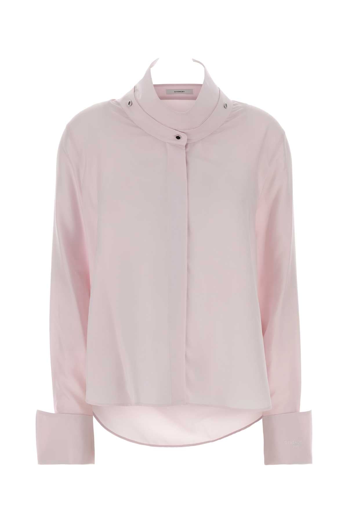 Givenchy Women Pastel Pink Silk Shirt GIVENCHY