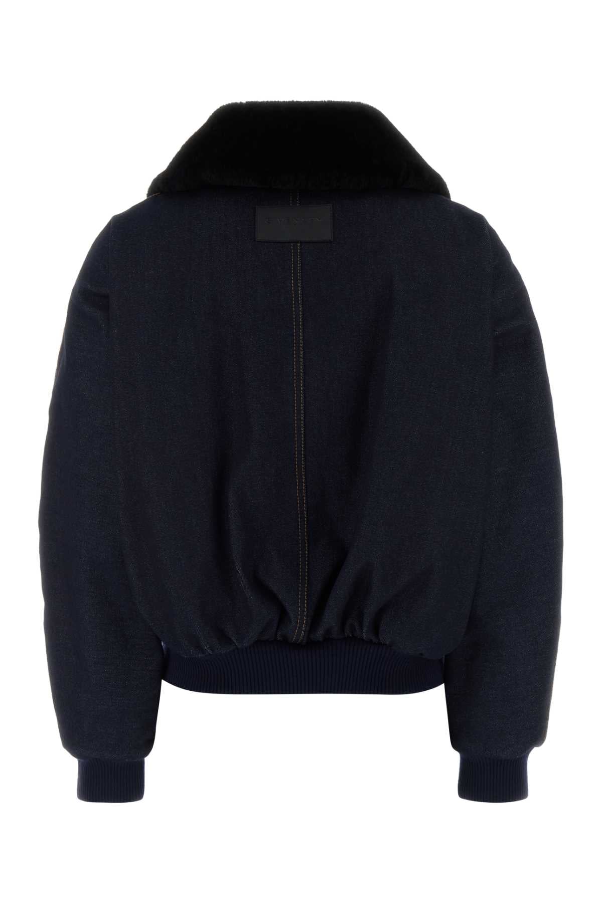 Givenchy Women Denim Padded Jacket GIVENCHY