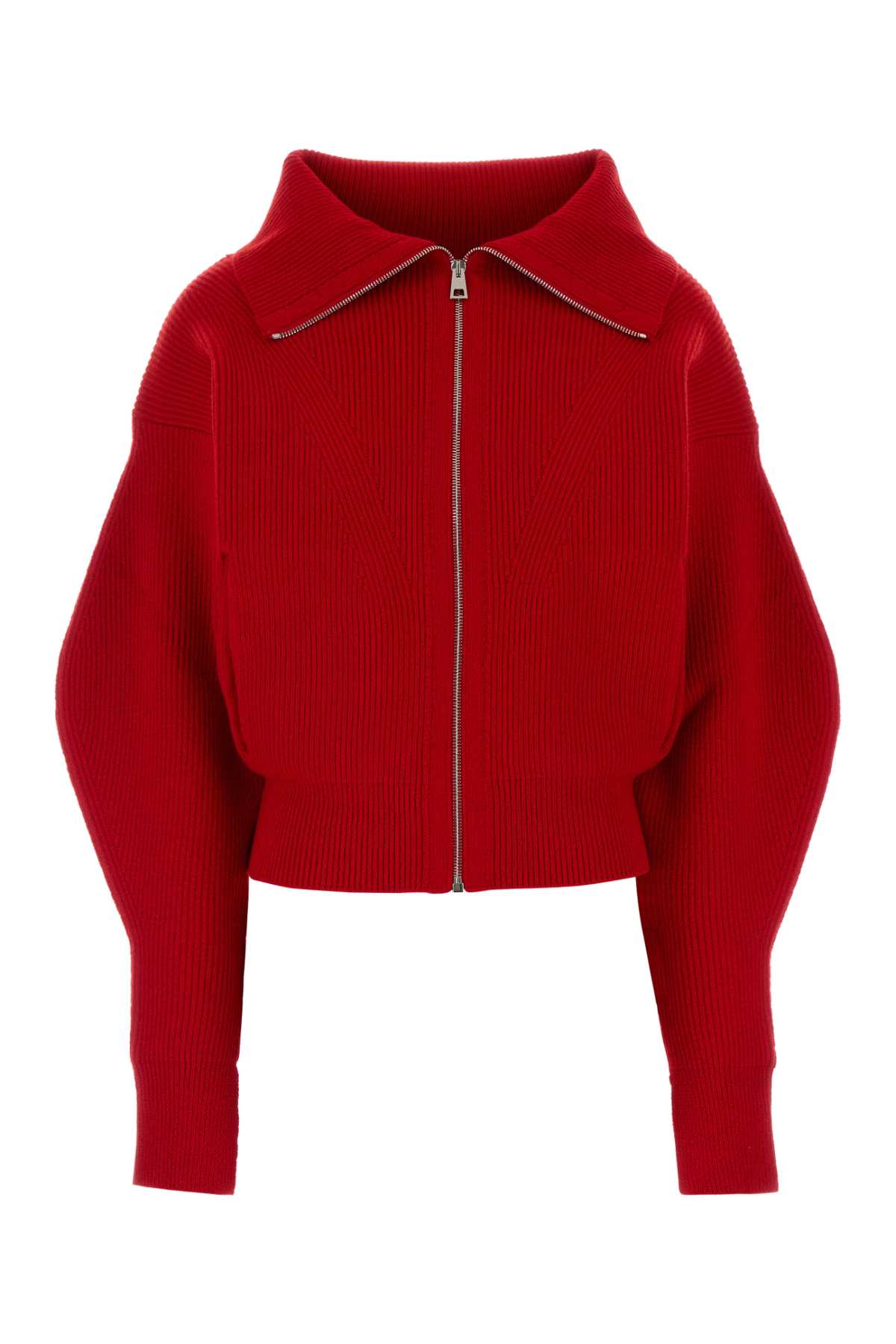 Givenchy Women Red Wool Blend Cardigan GIVENCHY