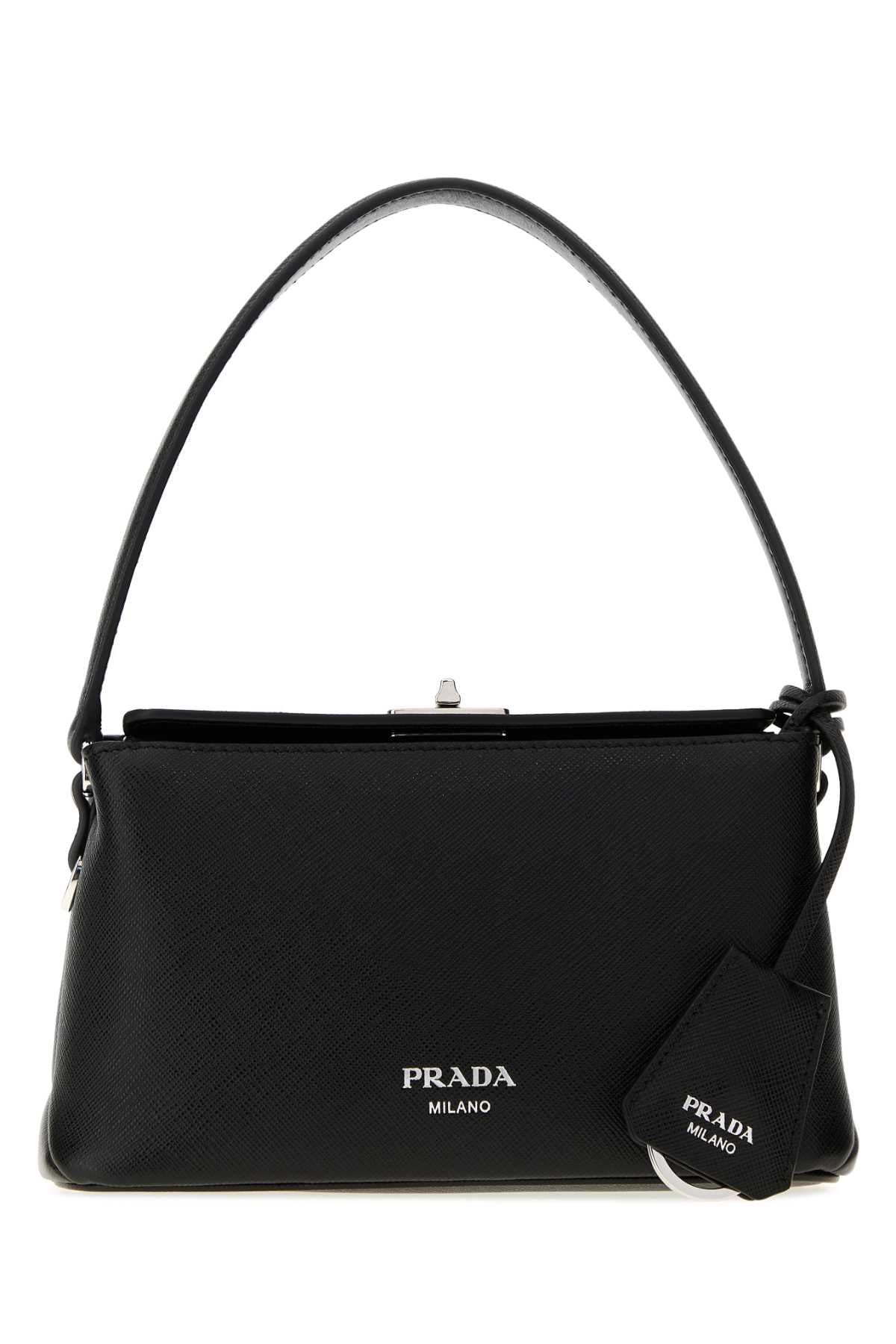 Prada Women Black Leather Handbag PRADA
