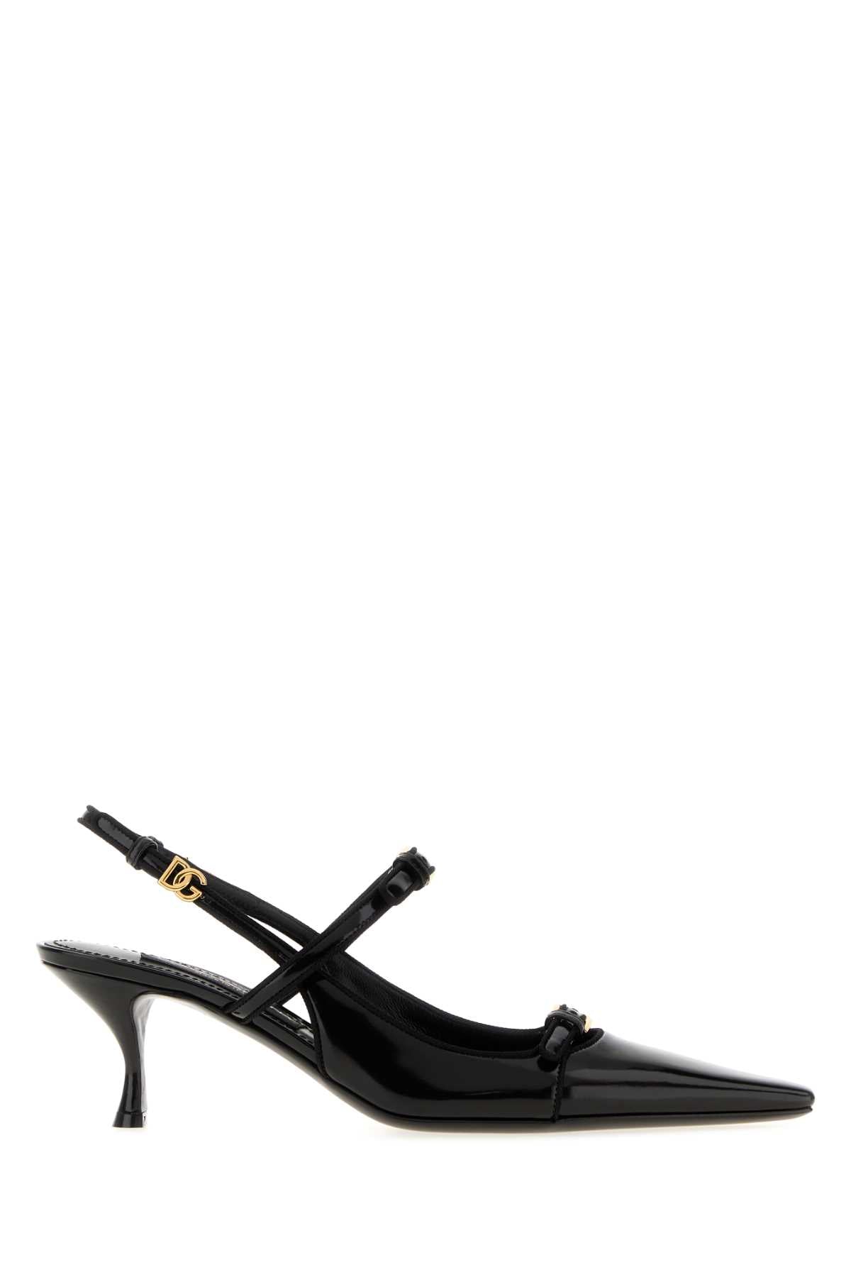 Dolce & Gabbana Women Black Leather Pumps DOLCE & GABBANA